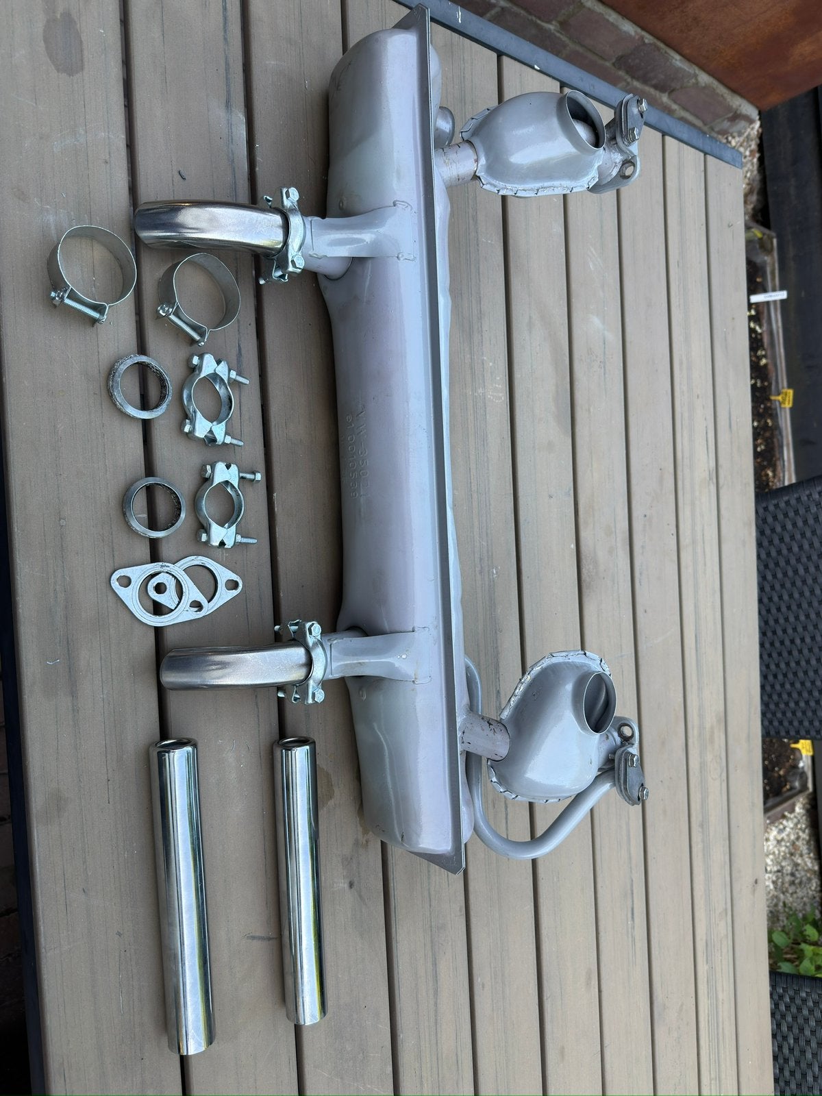 Vw kever / karmann uitlaat 1300/1600 zgan, Ophalen, Gebruikt, Volkswagen