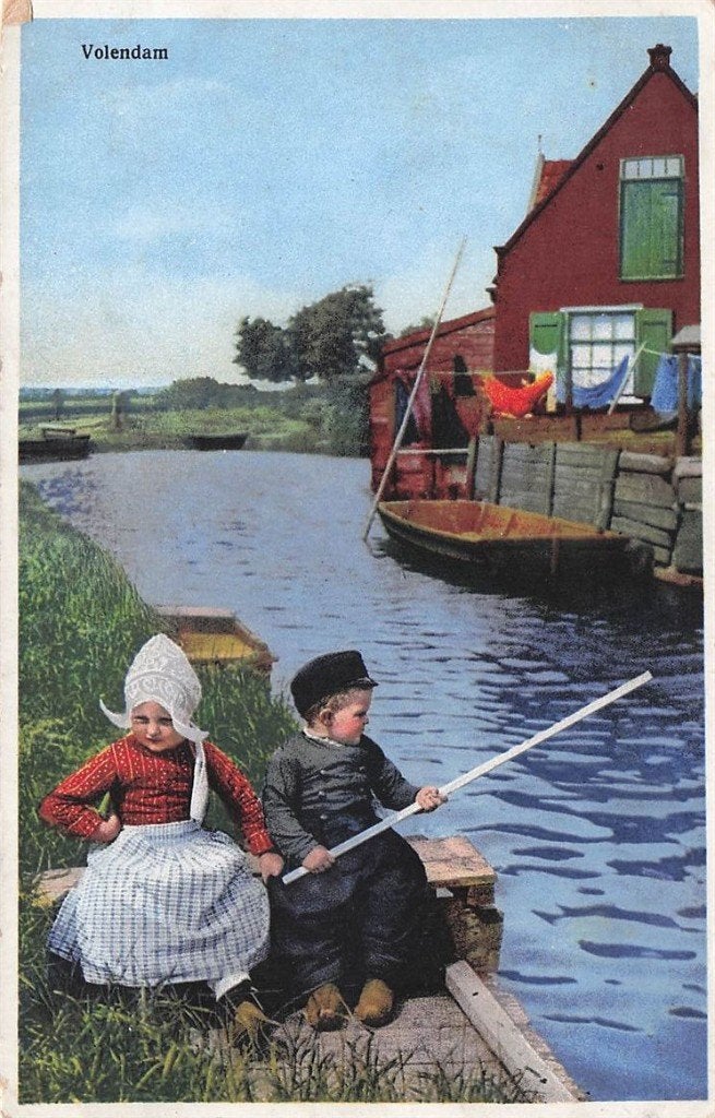 703-017-041 Volendam, Verzenden, Voor 1920, Noord-Holland