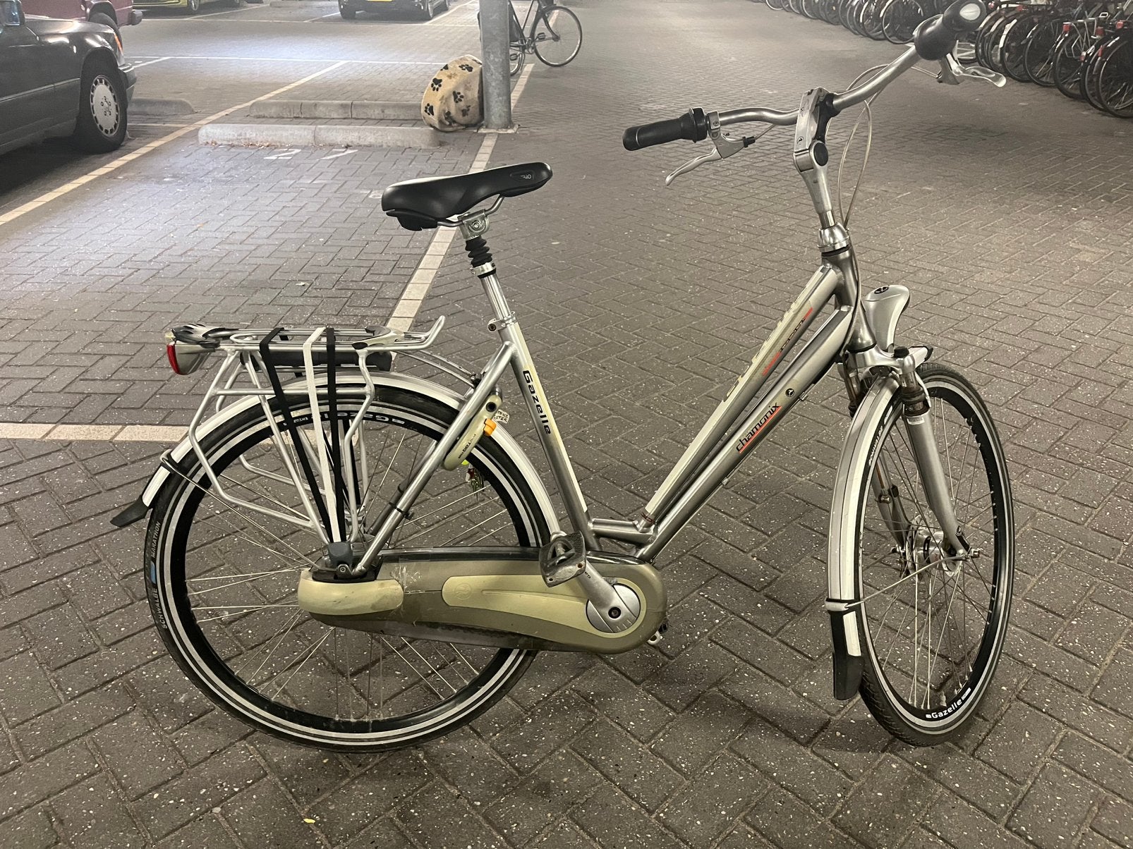 Damesfiets Gazelle Chamonix, Fietsen en Brommers, Ophalen, Versnellingen, Gazelle, Trommelrem