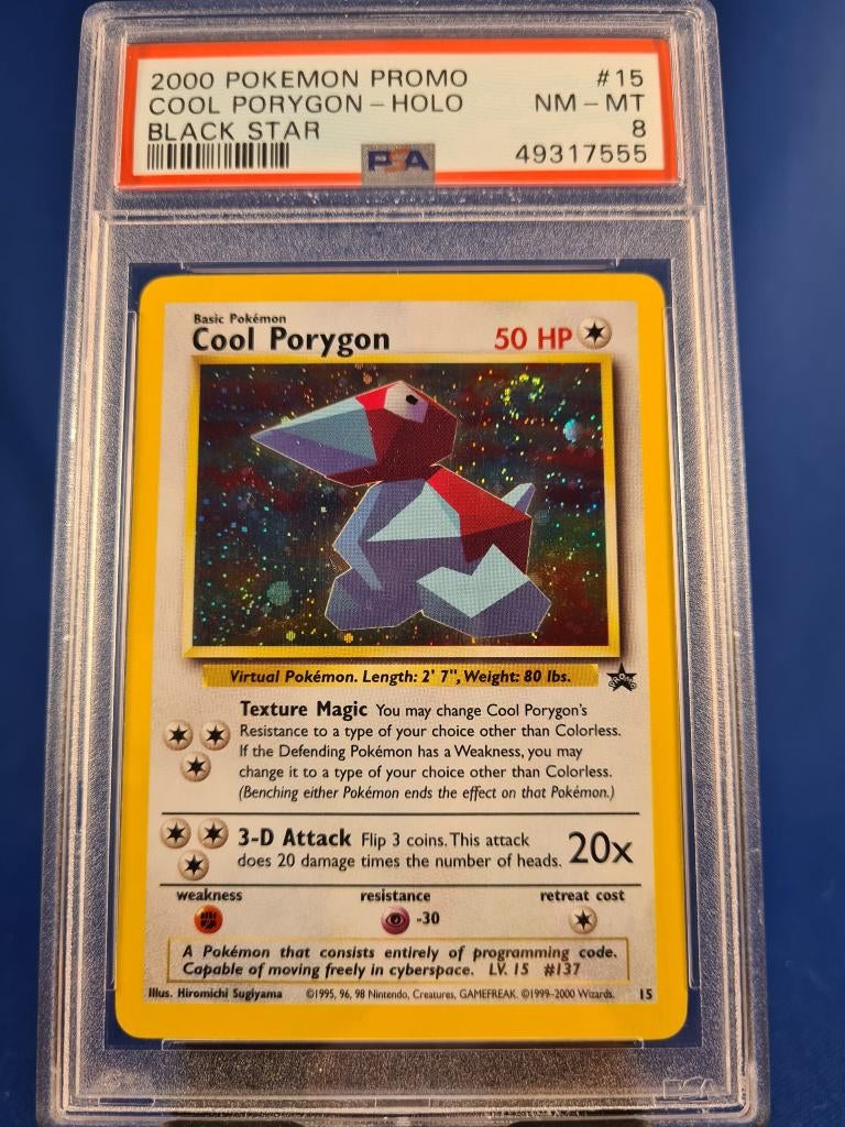 Cool Porygon 15/53 - Wizards Black Star Promos (PSA 8), Verzenden, Gebruikt