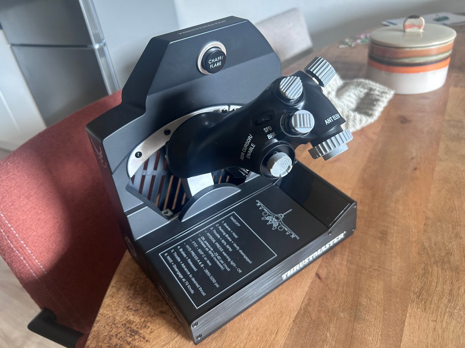 Thrustmaster Viper TQS, Computers en Software, Joysticks, Verzenden, Zo goed als nieuw