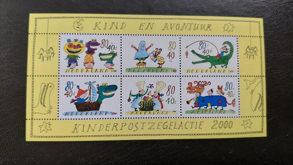 Postzegels Nederland Kinderpostzegels 2000, Postzegels en Munten, Postzegels | Nederland, Verzenden, Na 1940, Postfris