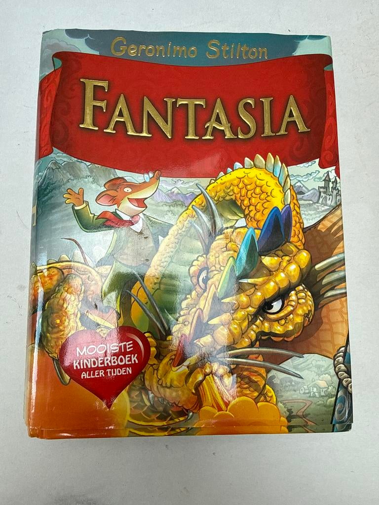 Geronimo Stilton - Fantasia: Het mooiste kinderboek, Ophalen of Verzenden, Zo goed als nieuw