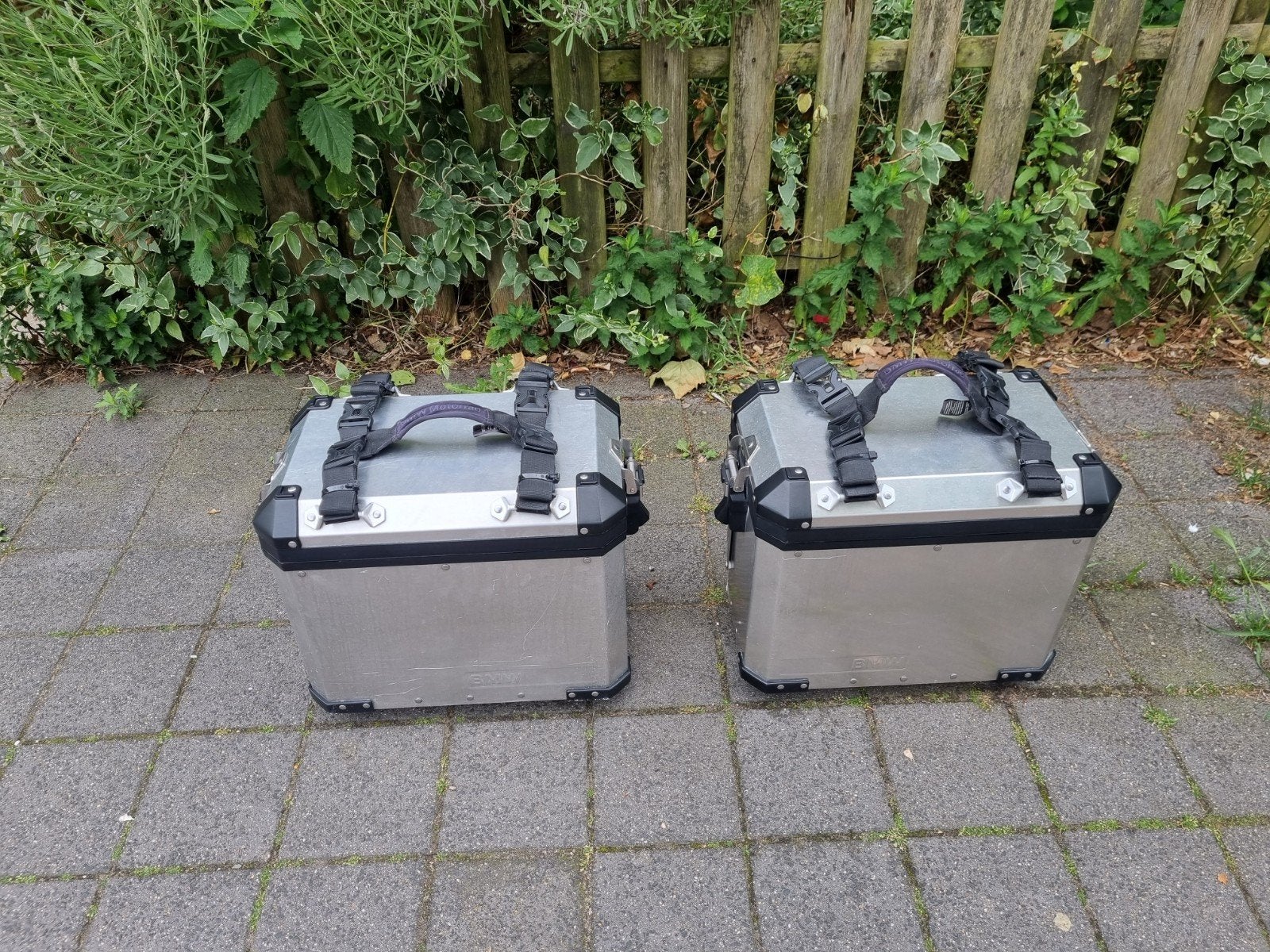 BMW gs 1200 1250 Motorfiets Zijkoffers - Aluminium, Motoren, Accessoires | Koffers en Tassen, Ophalen of Verzenden, Gebruikt