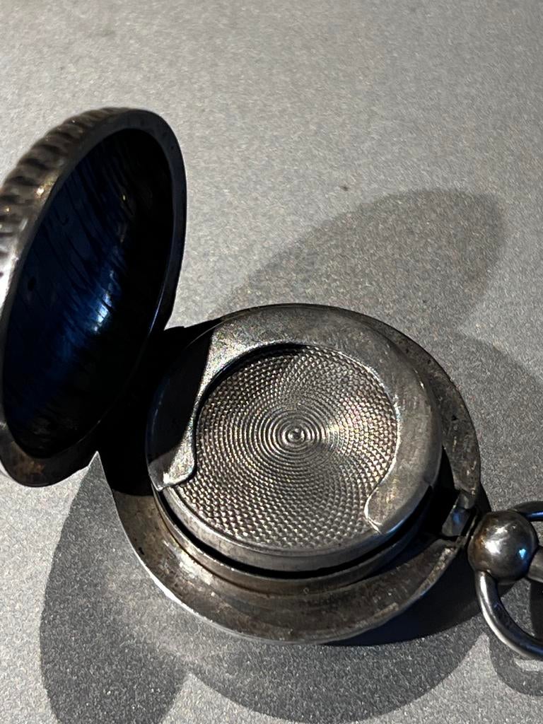 Antieke Zilveren Munthouder - 800 Zilver, Ophalen of Verzenden, Zilver