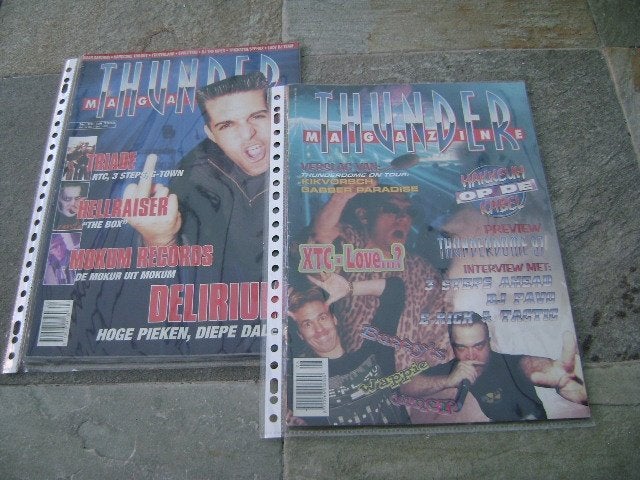 2 stuks Thunder Magazine, Ophalen of Verzenden, 1980 tot heden, Nederland, Tijdschrift