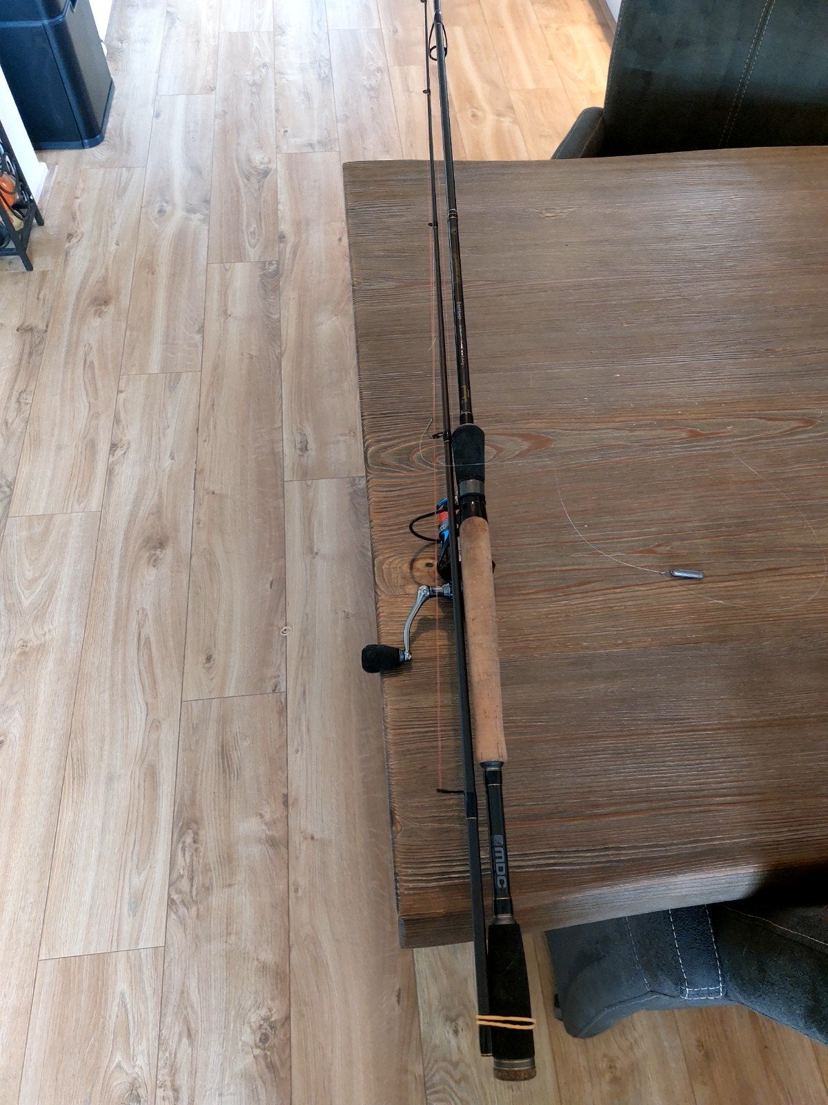 dropshot hengel fox rage terminator 2.40 roofvis 7-14 gram, Watersport en Boten, Ophalen of Verzenden, Zo goed als nieuw, Complete set