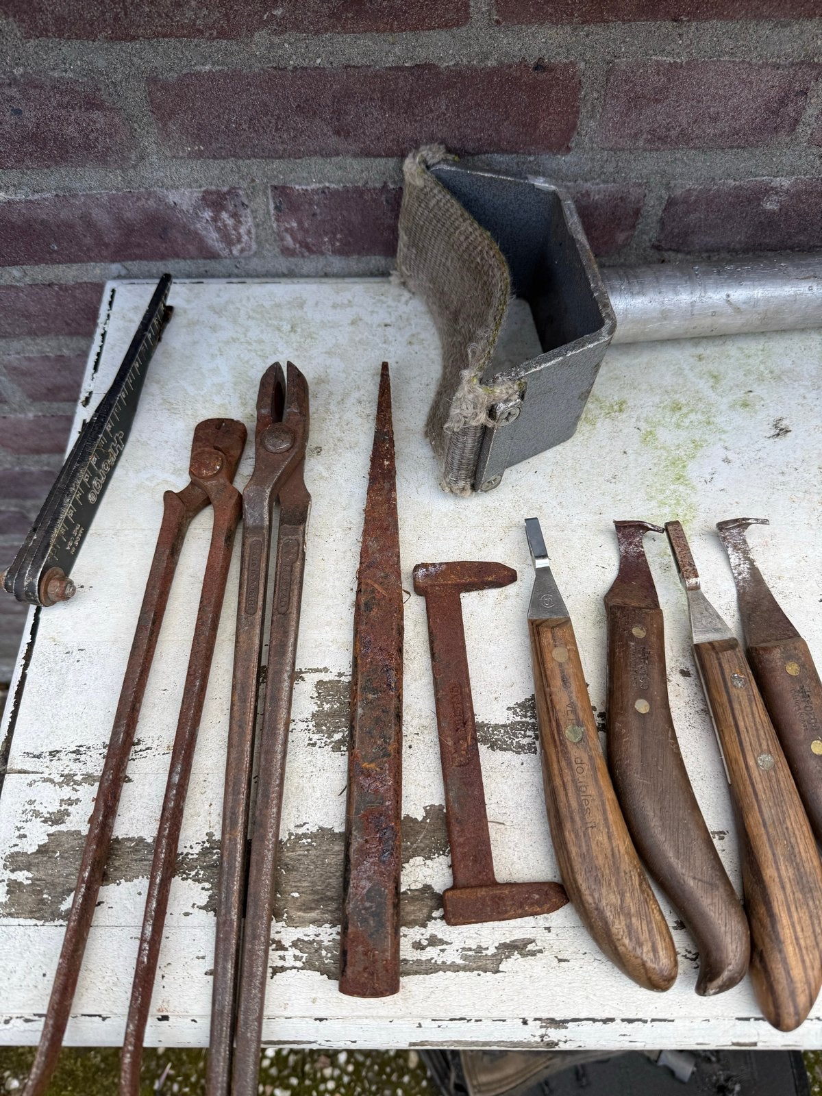 Hoefsmid gereedschap, hoofarmor, hypozin, Dieren en Toebehoren, Ophalen