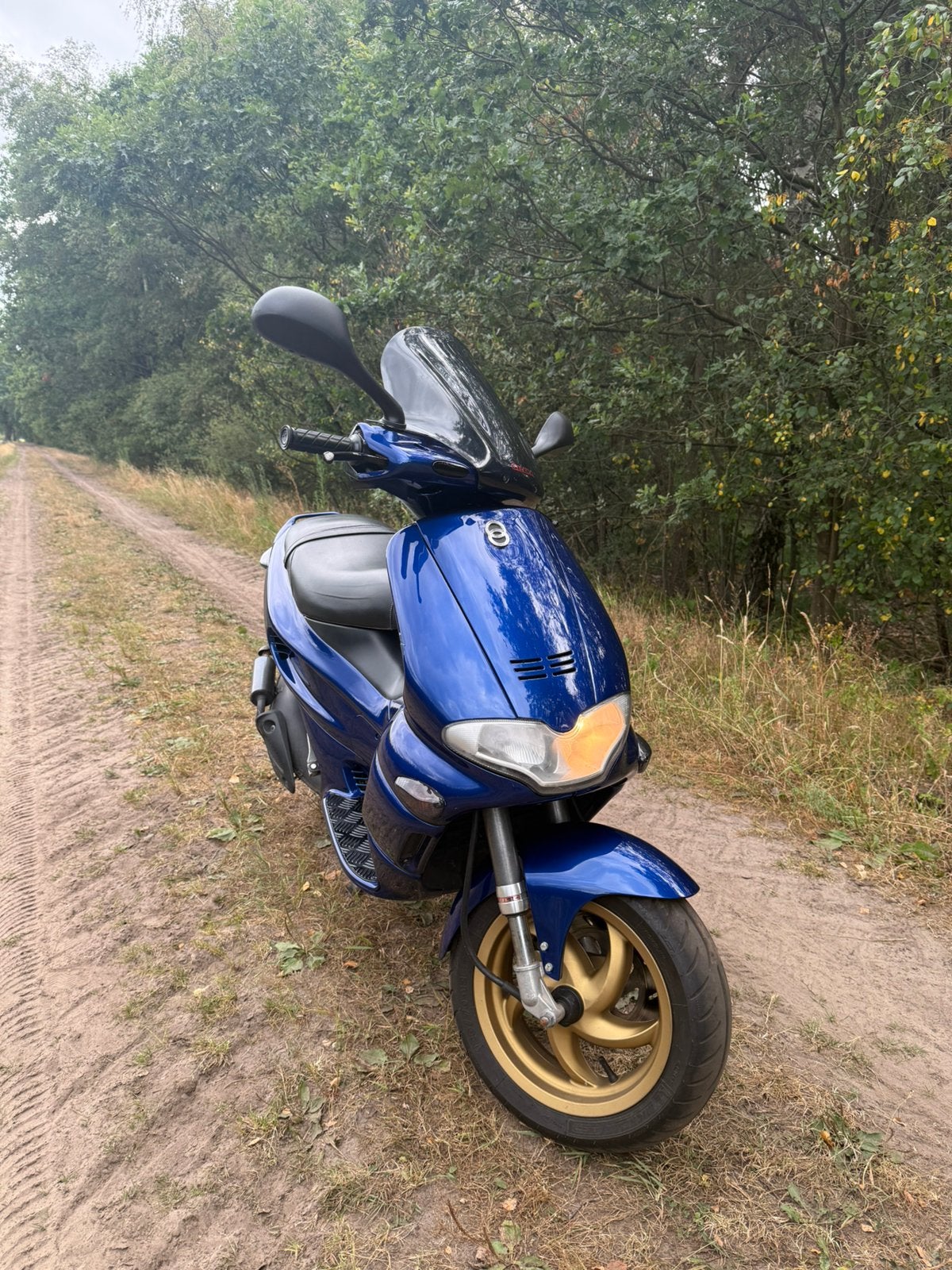 Gilera Runner 50cc | Marina Bay Blue (M3), Ophalen, Tweetakt, Gebruikt, Maximaal 45 km/u