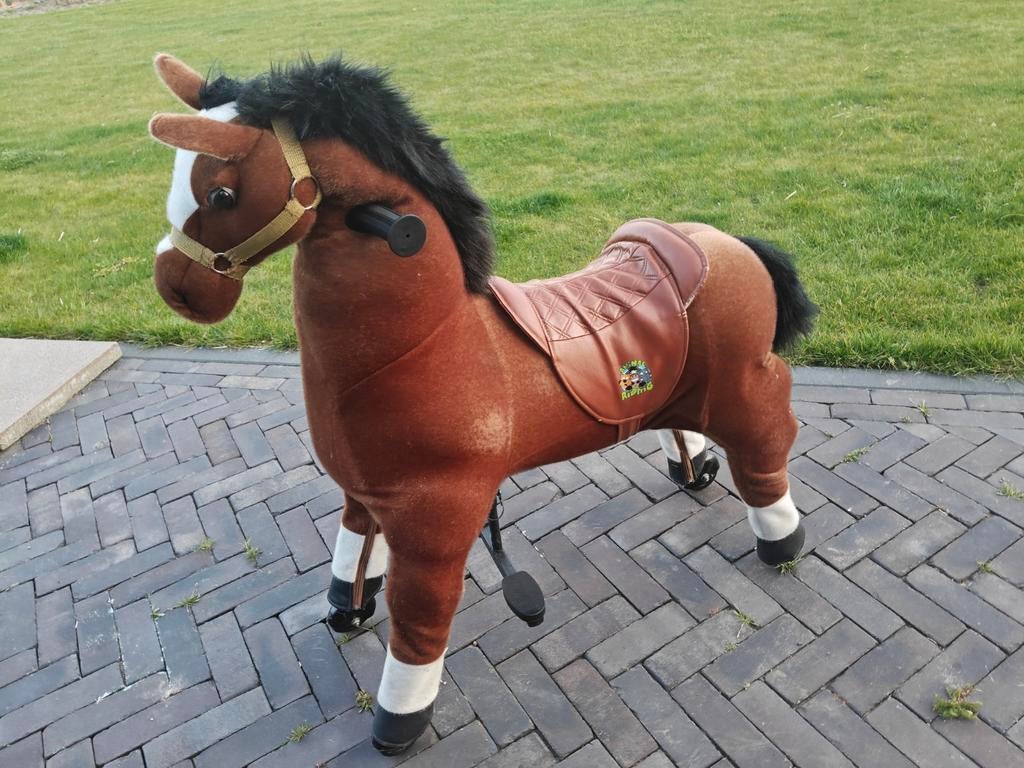 Animal Riding Paard Amadeus M/L 5-9 jaar mechanisch, Ophalen, Zo goed als nieuw, Jongen of Meisje