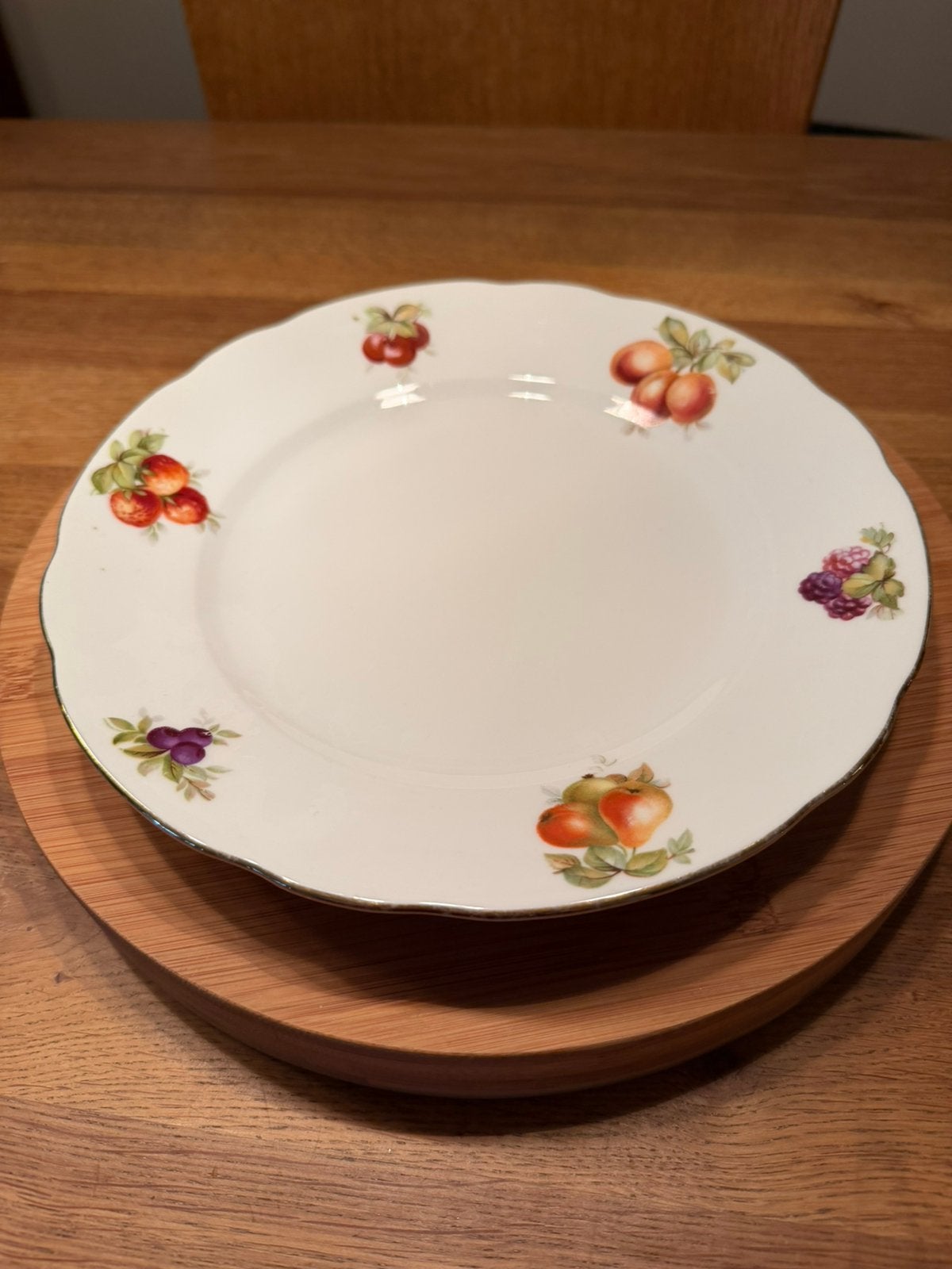 Bord met fruit Schumann Arzberg Bavaria, Ophalen of Verzenden