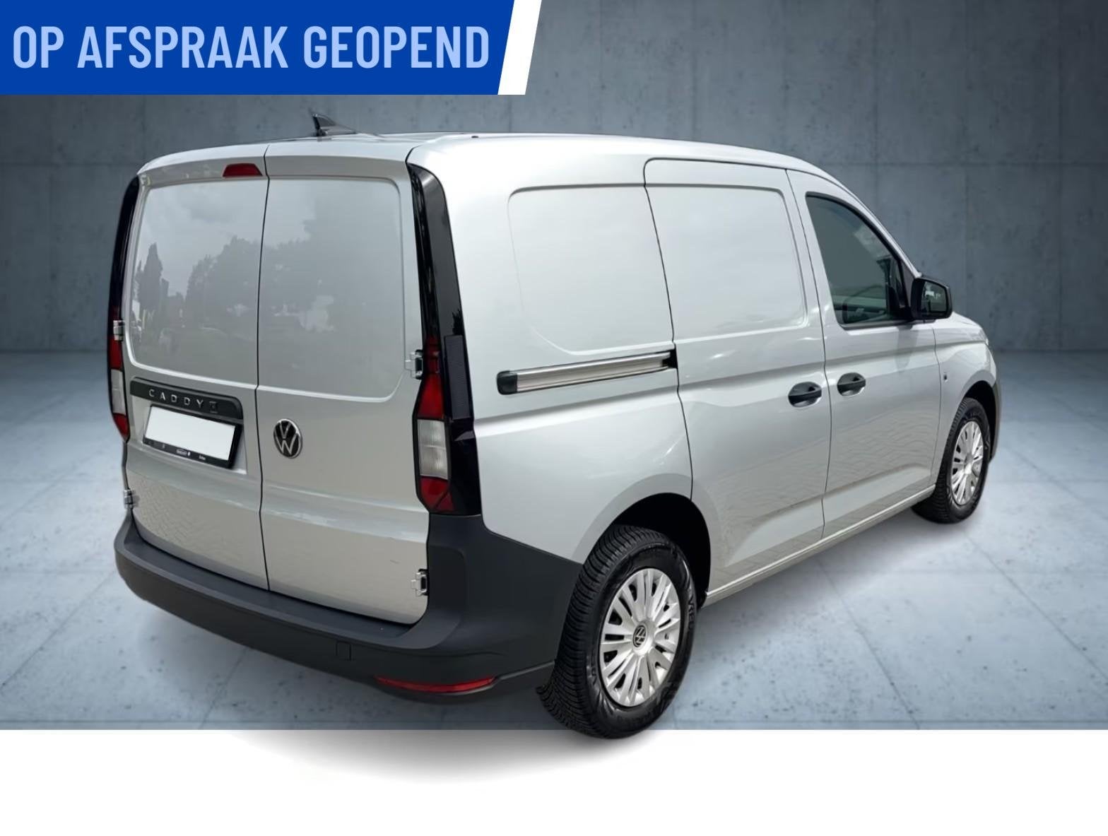Volkswagen Caddy Cargo 2.0 TDI Comfort I 102 pk I Camera I, Auto's, Gebruikt, Zwart, 4 cilinders, Met garantie (alle)