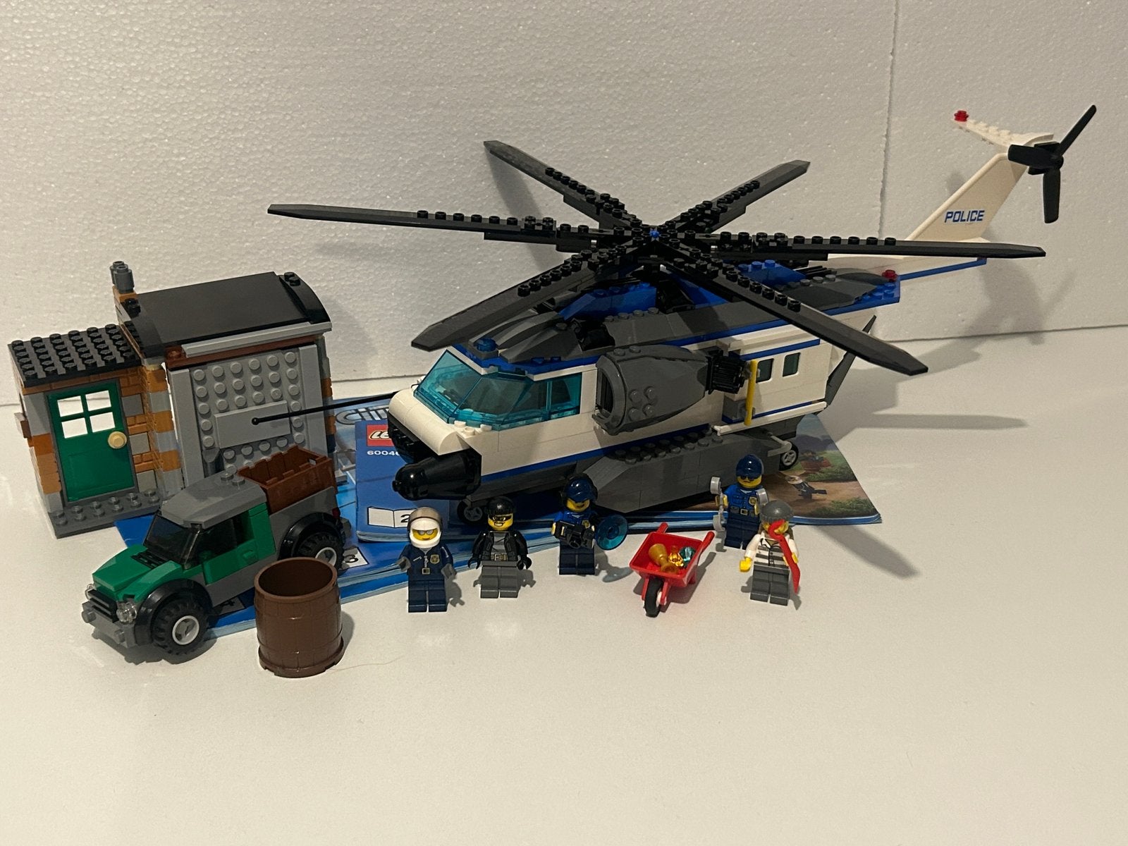 Lego city 60046 helikopter patrouille, Compleet, Lego, Denemarken, Lego