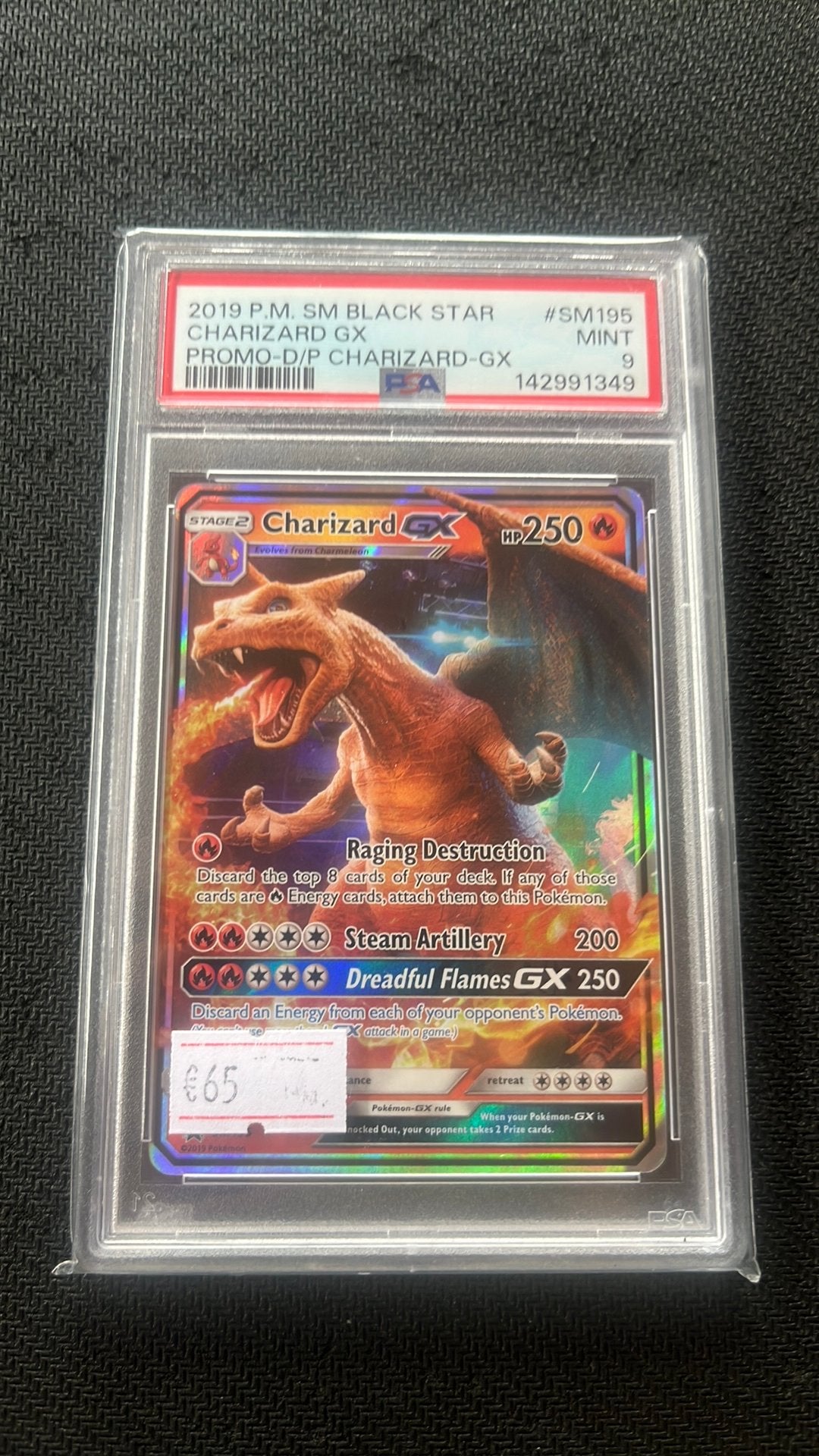 Charizard SM195 - Pokemon, Ophalen of Verzenden, Zo goed als nieuw