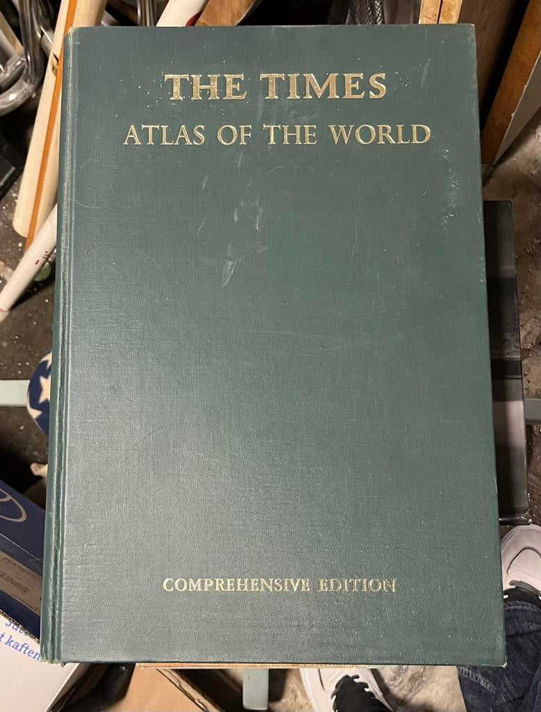 The Times Atlas of the world, Gelezen, Overige atlassen, Ophalen of Verzenden, 1800 tot 2000