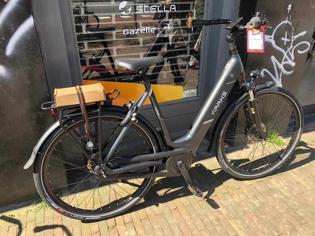 Fietshokje Houtplein:Raaks Lugano Dames E-Bike NIEUW!!, 53 tot 56 cm, Niet ingevuld, Nieuw, Schijfrem