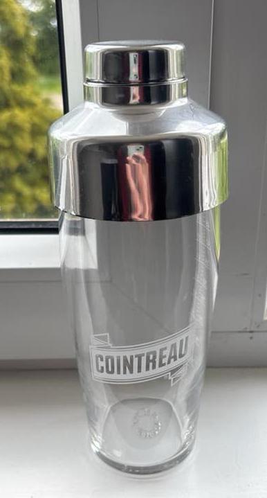 Cointreau Cocktailshaker - Glas met Maataanduiding, Huis en Inrichting, Keuken | Servies, Zo goed als nieuw, Ophalen of Verzenden