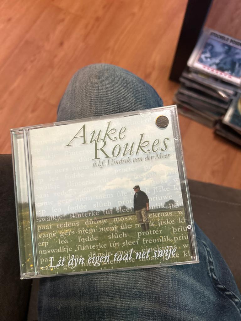 Auke Roukes - It is dyn eigen taal net swije CD, Ophalen of Verzenden, Zo goed als nieuw, Streekmuziek