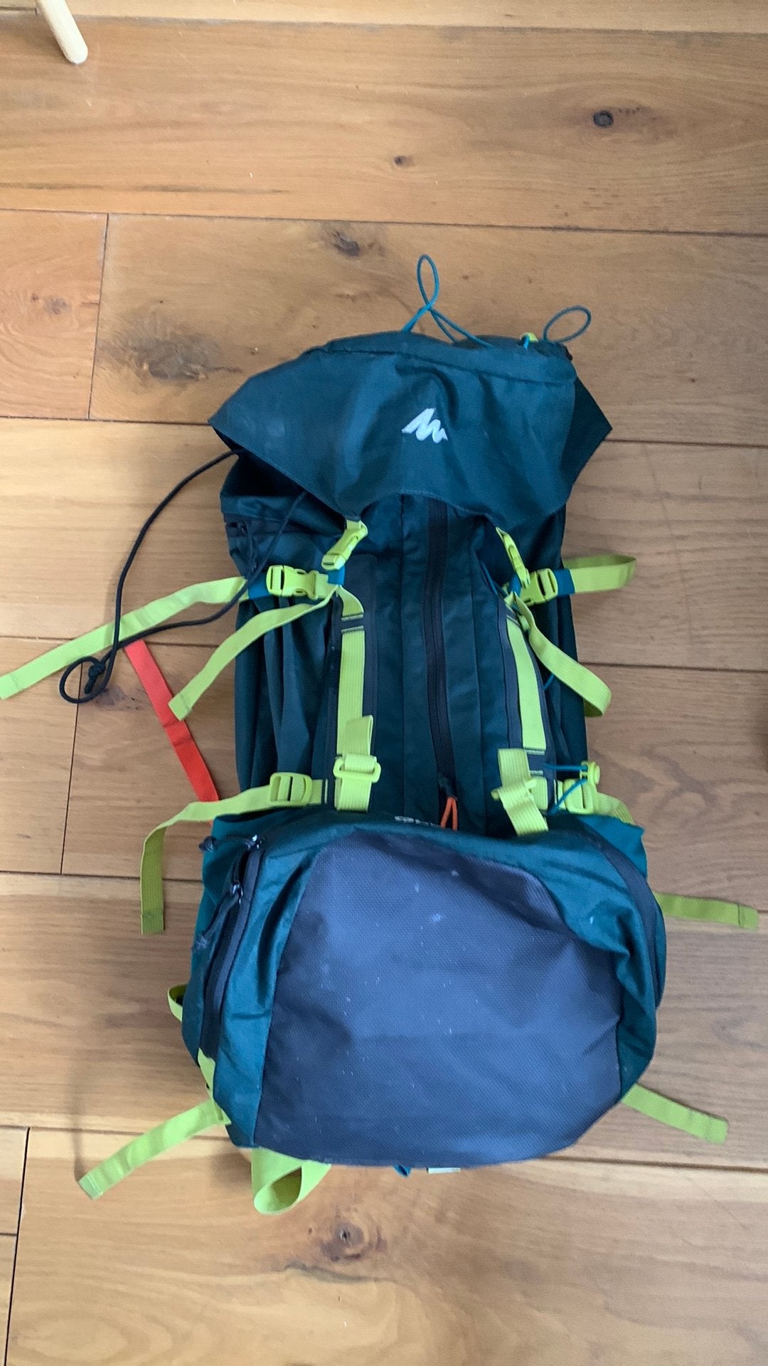 Quechua Forclaz 70 liter Easyfit Backpack, Overige merken, 40 cm of meer, Gebruikt, Ophalen of Verzenden