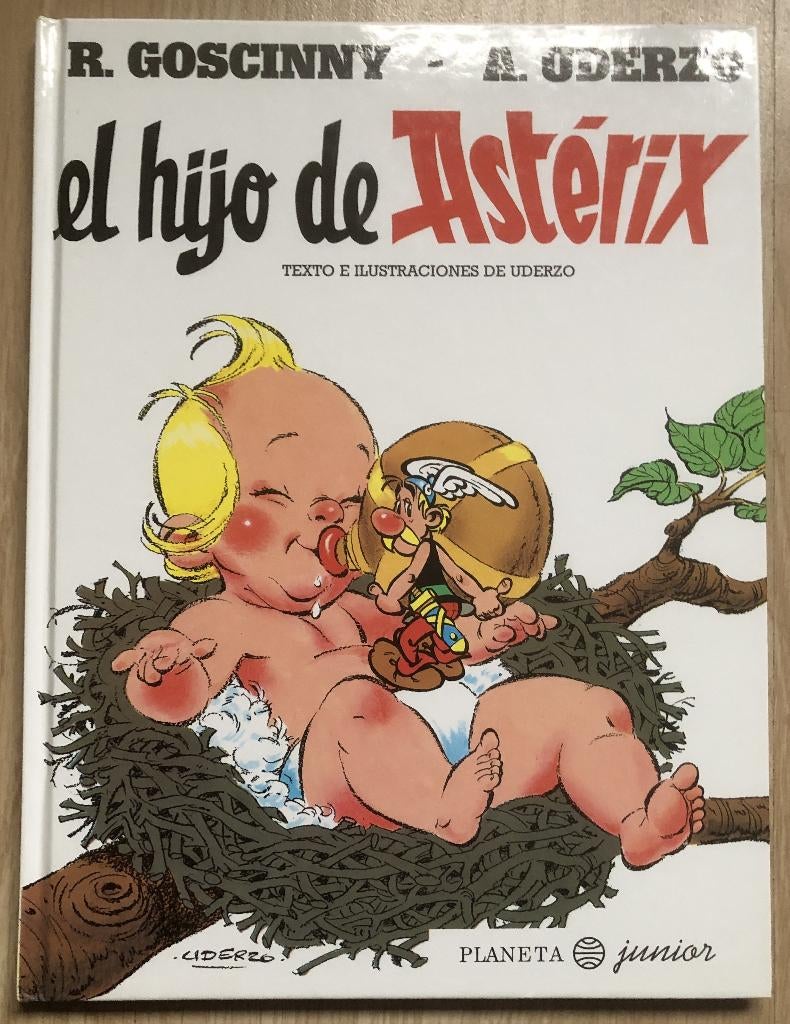 ASTERIX - EL HIJO DE ASTERIX - SPAANS - HARDCOVER, Boeken, Eén stripboek, Ophalen of Verzenden, Zo goed als nieuw, Goscinny & Uderzo