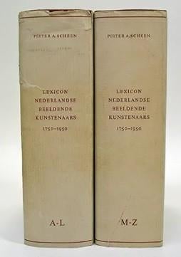 Lexicon beeldende kunst - Pieter Scheen, Ophalen of Verzenden, Gelezen