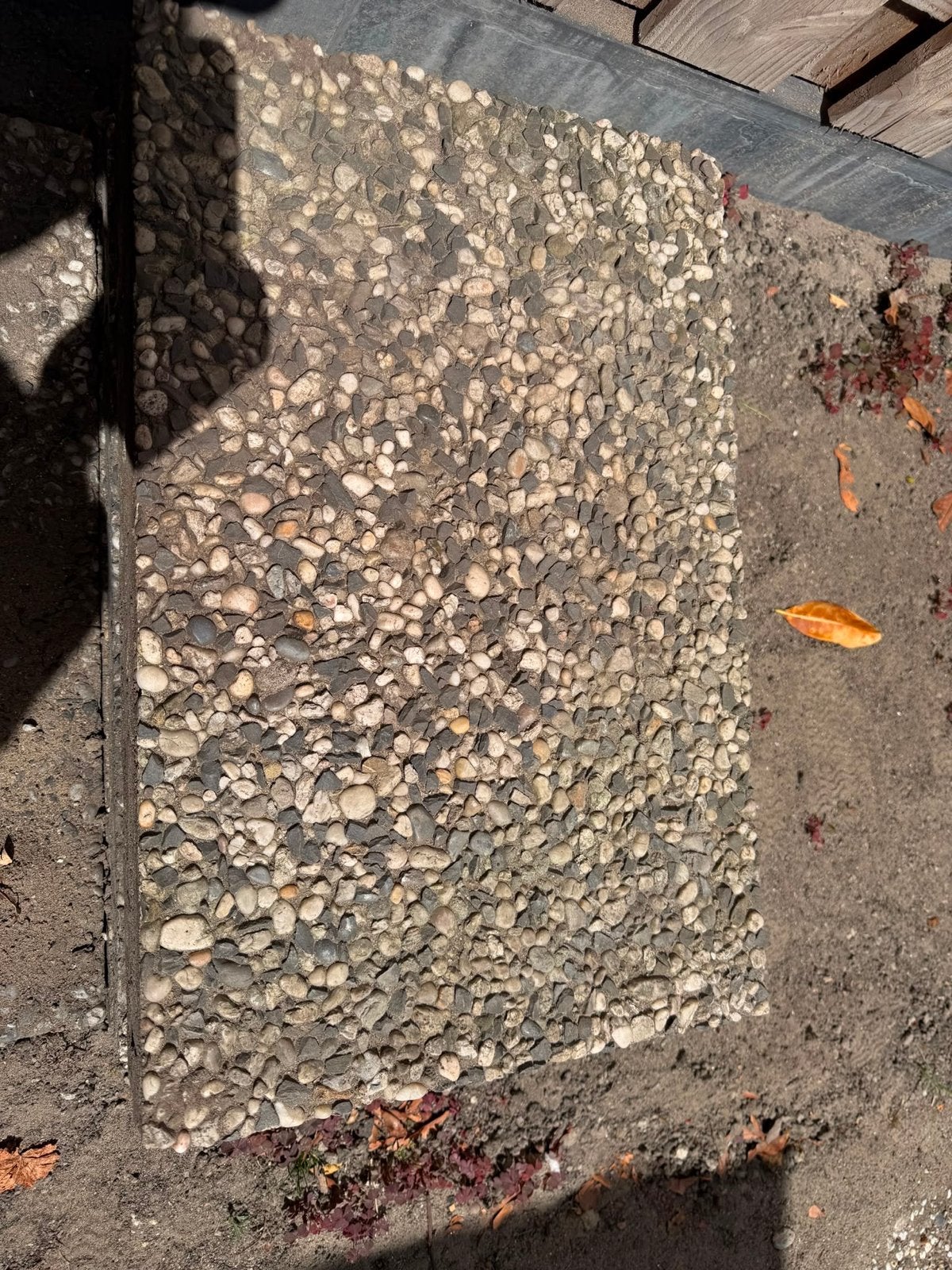 Gratis grindtegels 60x40, Tuin en Terras, Ophalen, Gebruikt, Grind, Terrastegels