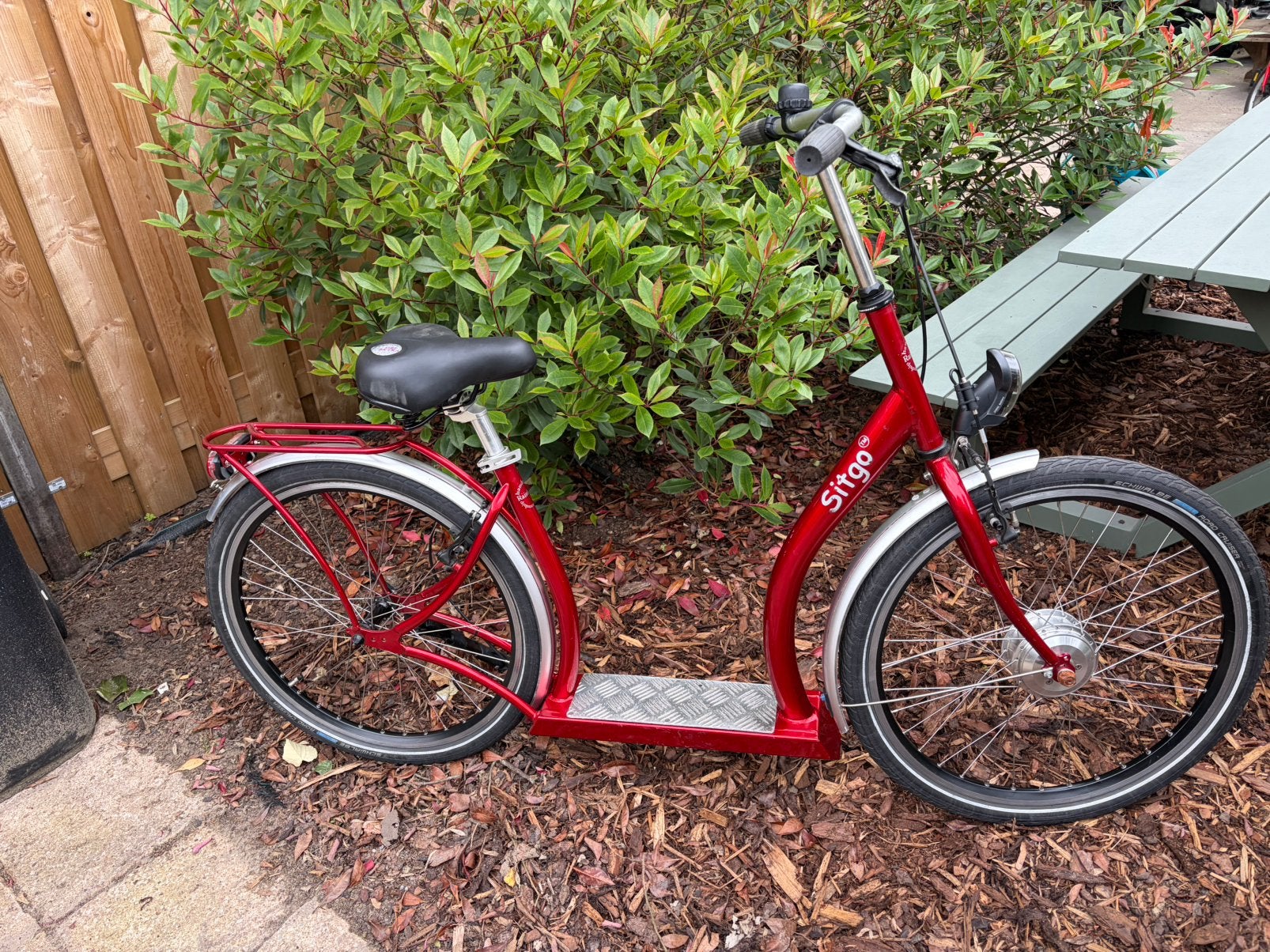 Voor volwassenen sitgo loopfiets met 24 inch wielen, Ophalen, Gebruikt