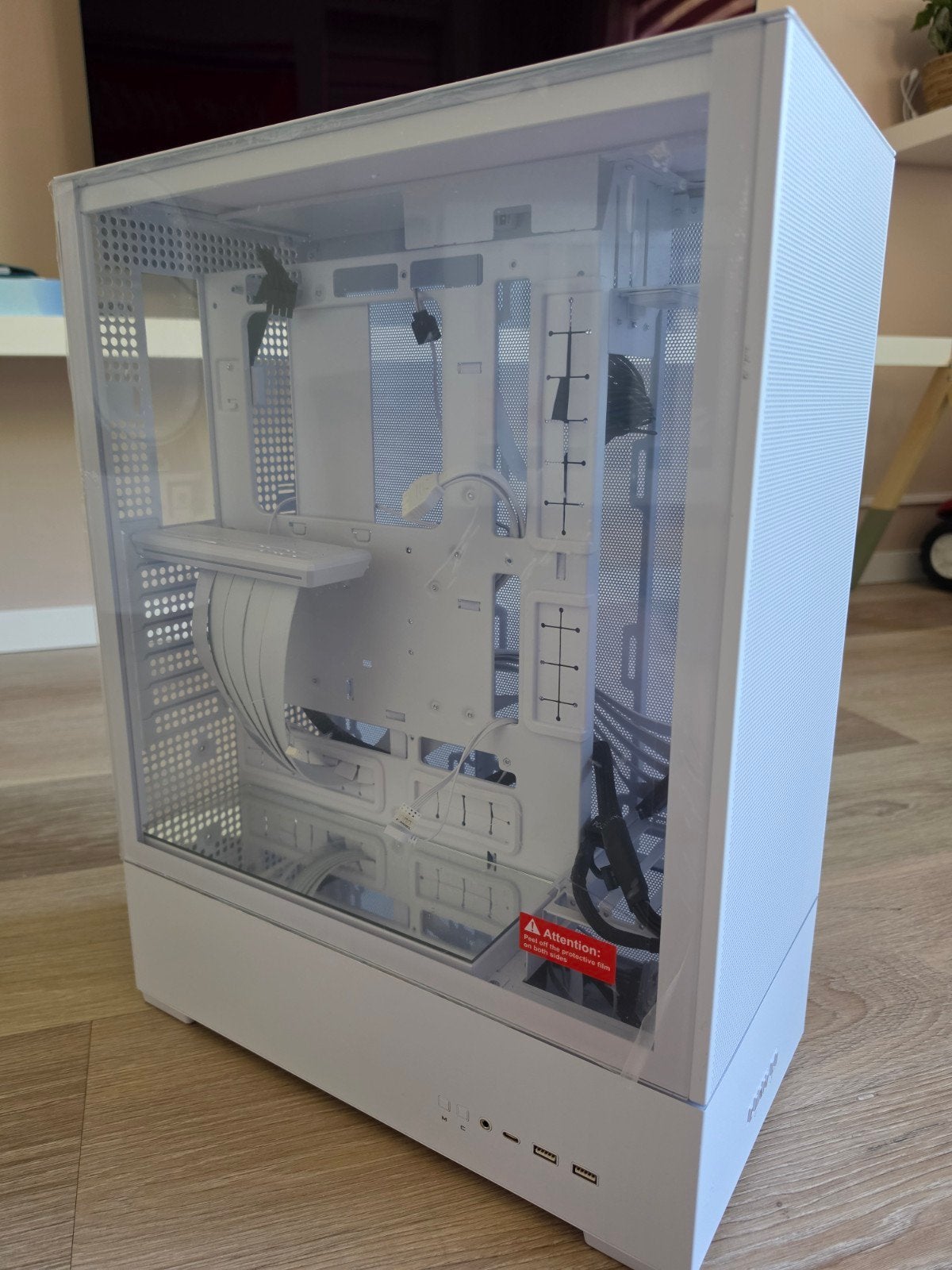 Lian Li PC kast met Corsair RM1000x voeding, Computers en Software, Computerbehuizingen, Ophalen, Zo goed als nieuw