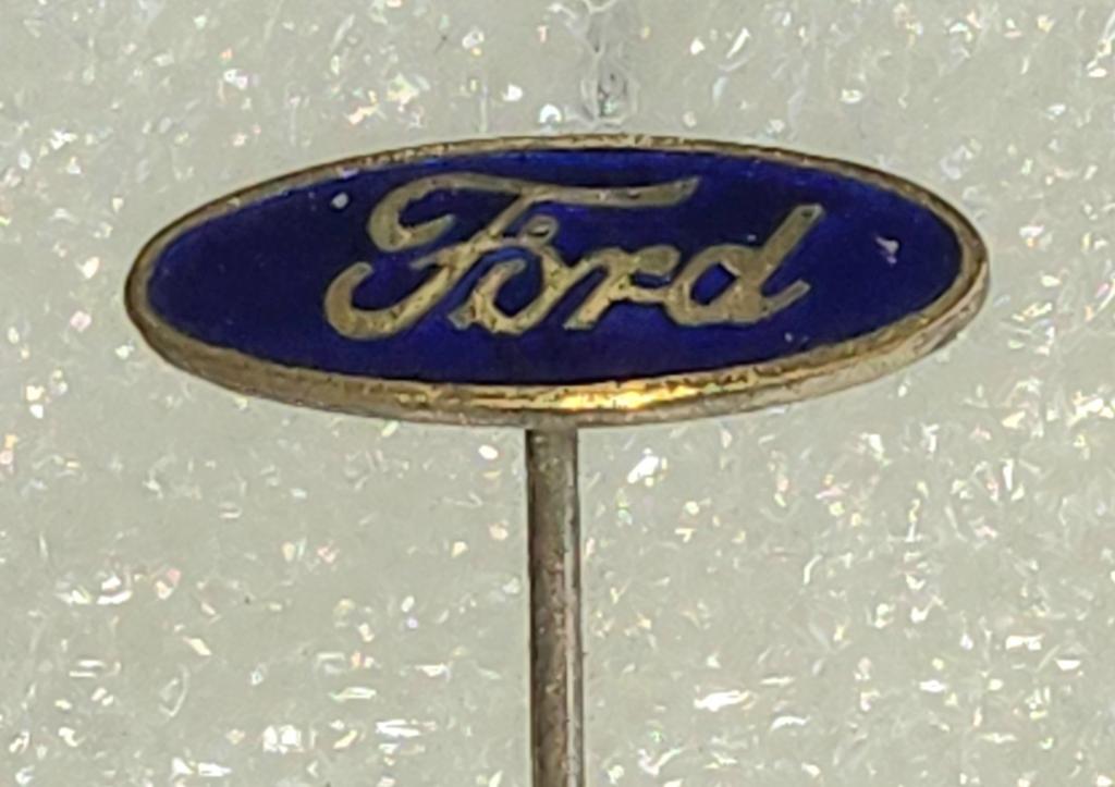 Vintage Emaille Speldje Ford Logo, Ophalen of Verzenden, Gebruikt, Overige onderwerpen, Speldje of Pin