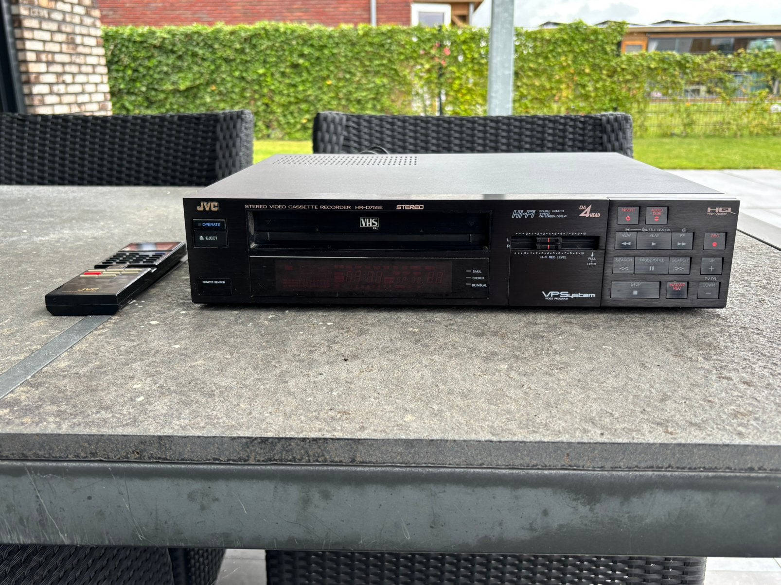 JVC videorecorder HR 755e, Ophalen, Niet werkend, VHS-speler of -recorder