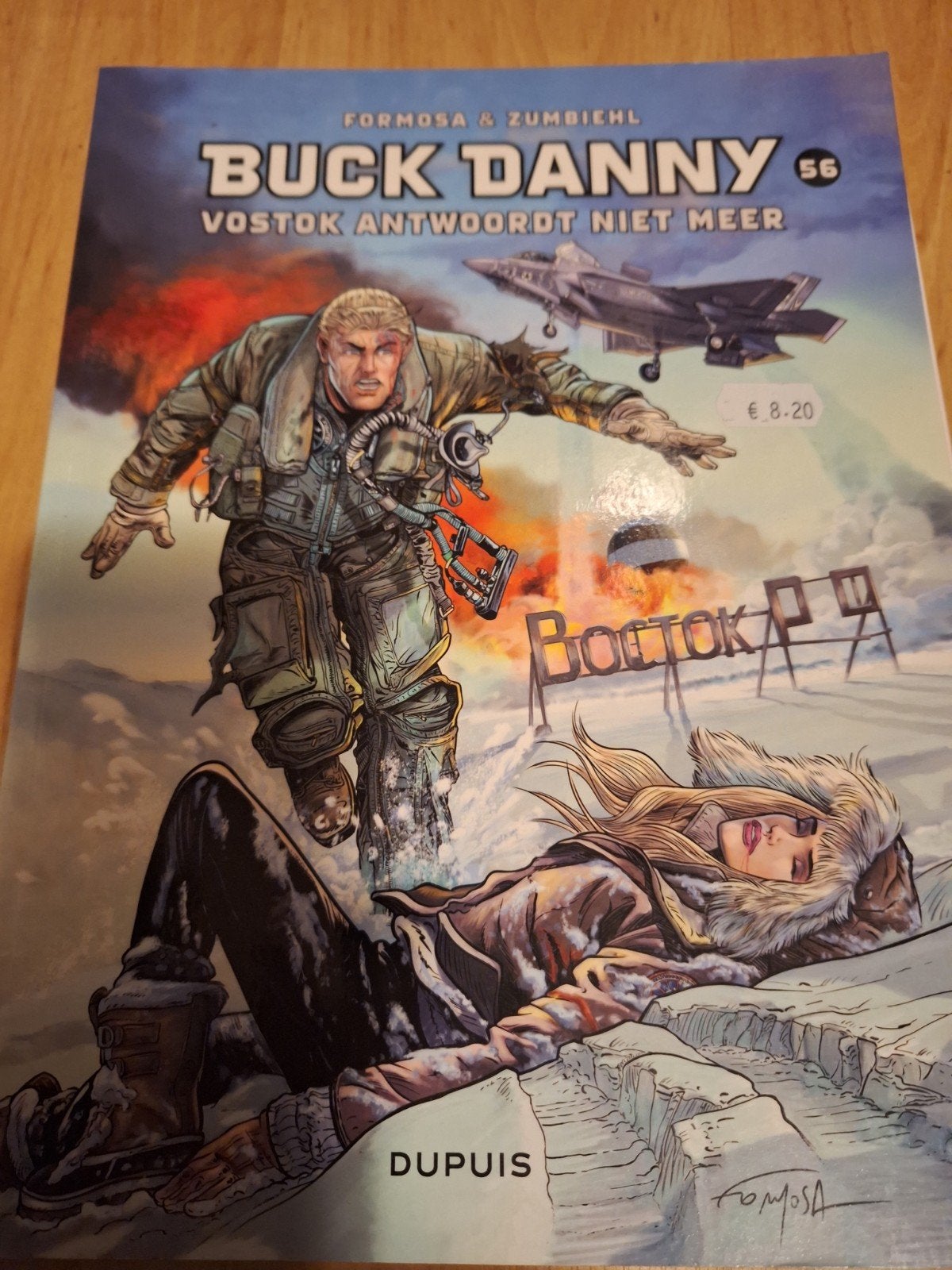 Buck Danny - Vostok antwoordt niet meer ..., Verzenden, Eén stripboek, Zo goed als nieuw, Frederic Zumbiehl