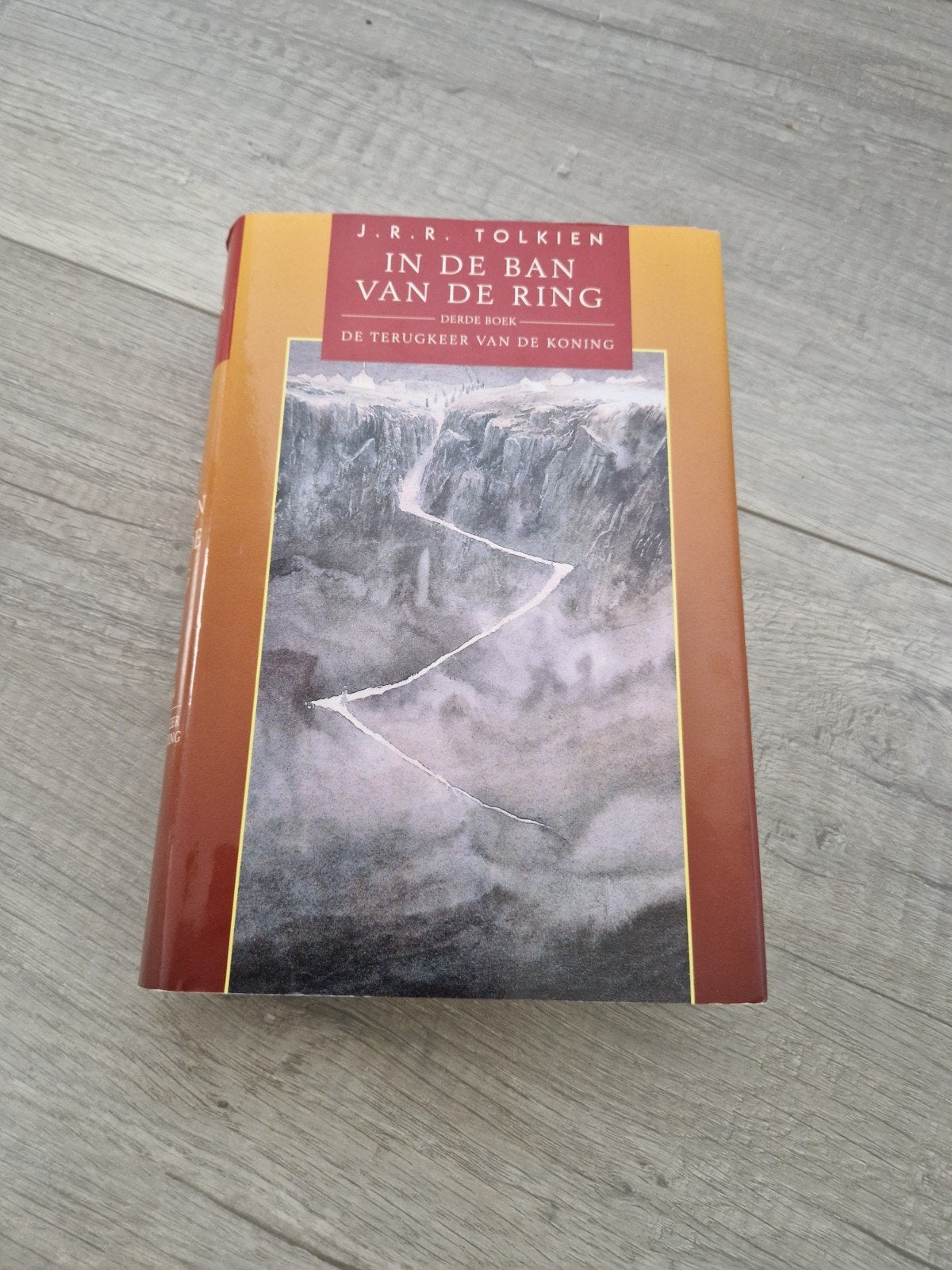 Boek hardcover terugkeer van de koning j r r tolkien ring, Ophalen of Verzenden, Zo goed als nieuw