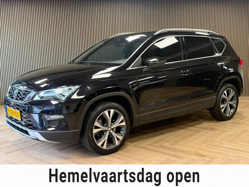 Seat Ateca 1.4 TSI FR 150PK DSG TREKHAAK LEDER APPLE CARPLAY, Gebruikt, 4 cilinders, Ateca, Zwart