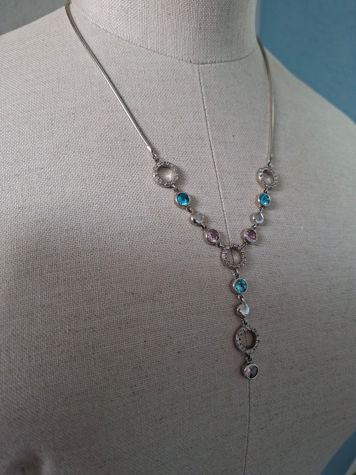 Zinzi collier, Sieraden, Tassen en Uiterlijk, Kettingen, Ophalen, Zo goed als nieuw, Zilver, Zilver