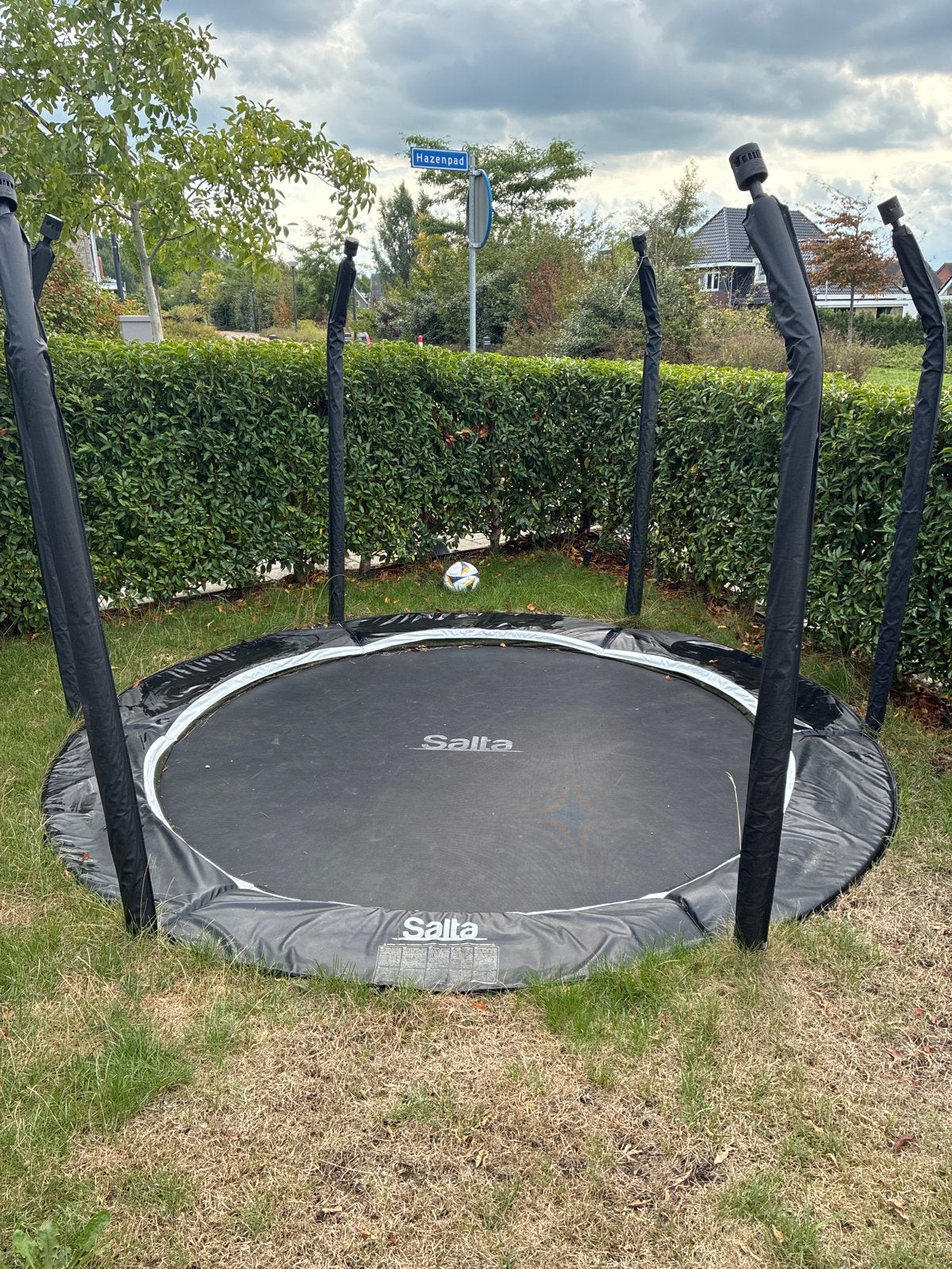 Salta 305 trampoline (inground) - net wordt meegeleverd, Ophalen, Gebruikt