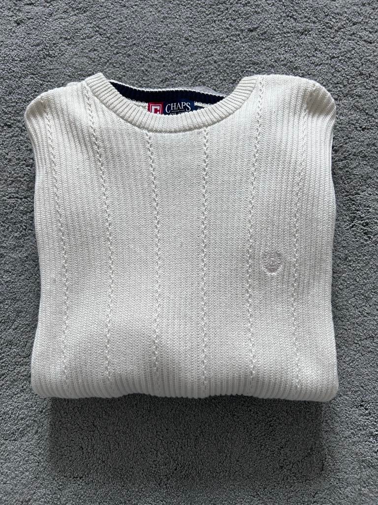 CHAPS Ralph Lauren trui wit XL met prijskaartje, Kleding | Heren, Truien en Vesten, Ophalen of Verzenden, Zo goed als nieuw, Maat 56/58 (XL)