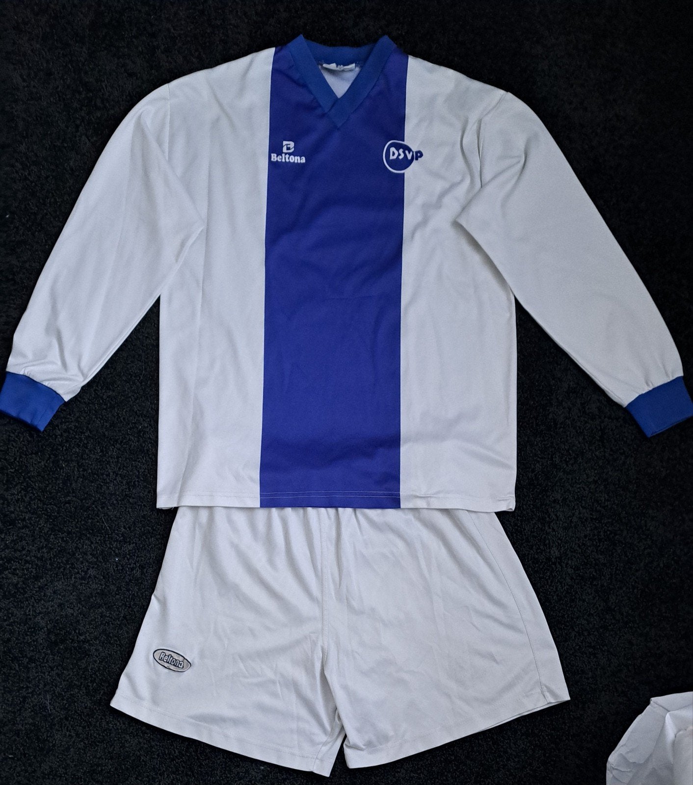DSVP voetbalset, mt. L, Sport en Fitness, Maat L, Ophalen of Verzenden, Zo goed als nieuw, Set