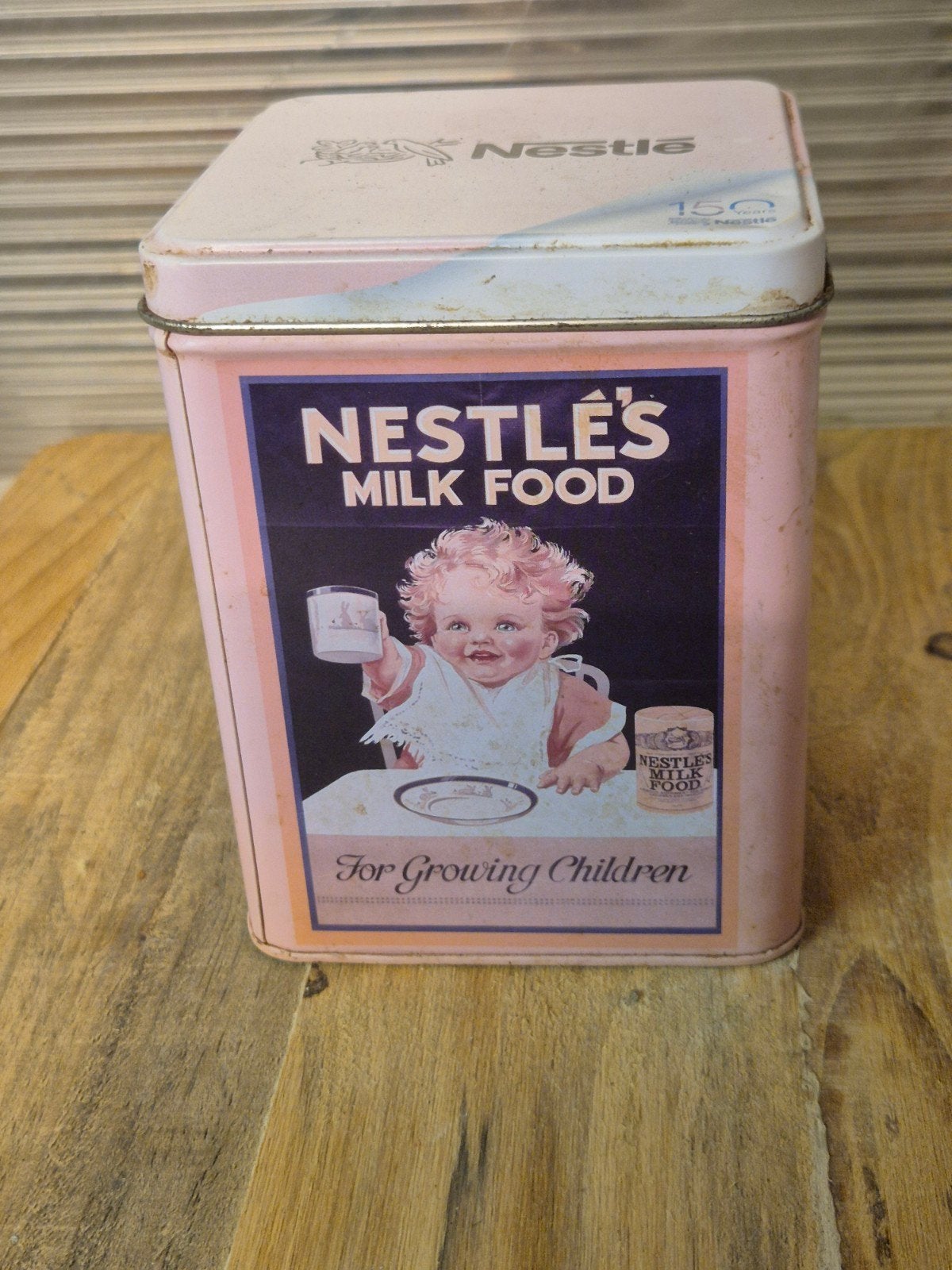 nestle's milk food blik, Ophalen of Verzenden