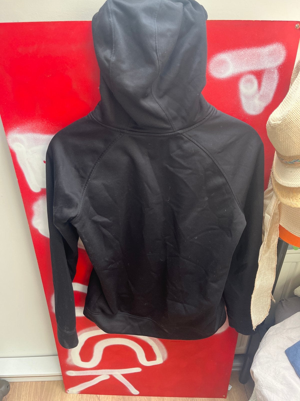 The North Face Hoodie Zwart - Maat 164, Ophalen of Verzenden, Zo goed als nieuw, Jongen, Trui of Vest