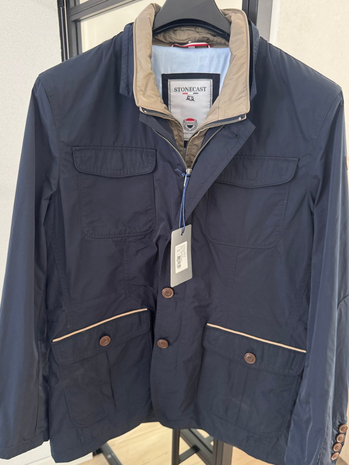 Stonecast Monterey Jacket - 2-in-1 met uitneembare rits, Ophalen of Verzenden, Nieuw, Overige maten, Blauw