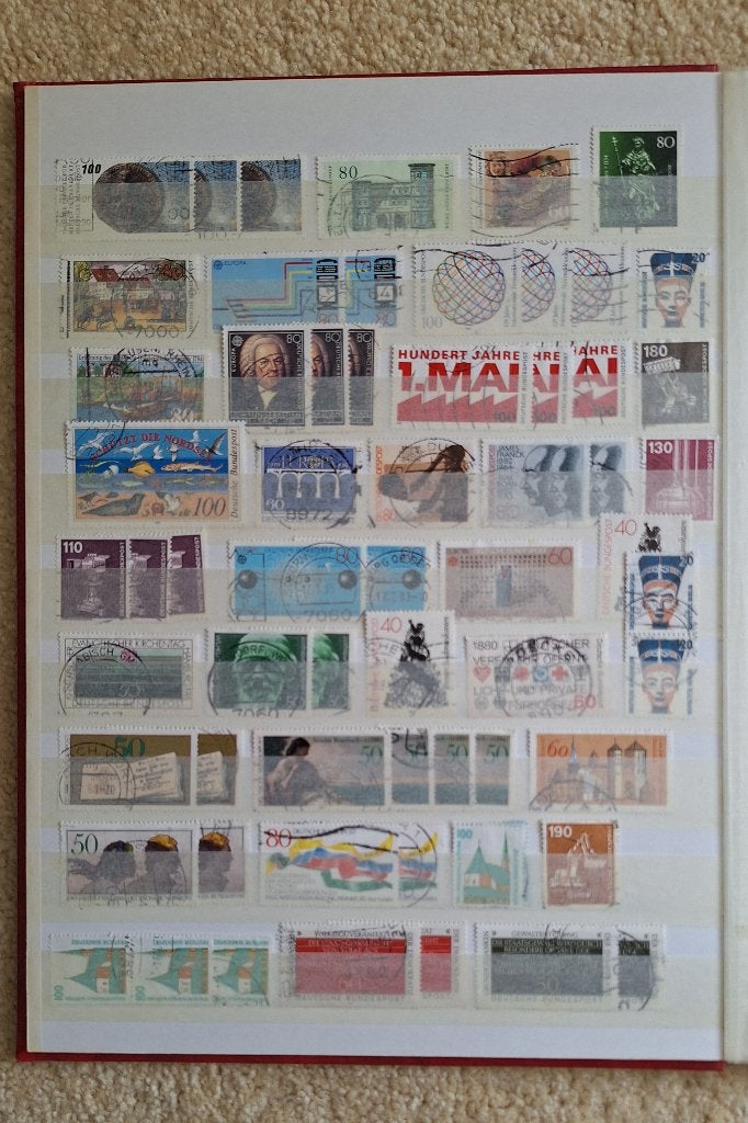 Verzameling postzegels Duitsland: DDR, BRD & West Berlijn, Ophalen of Verzenden, BRD, Gestempeld
