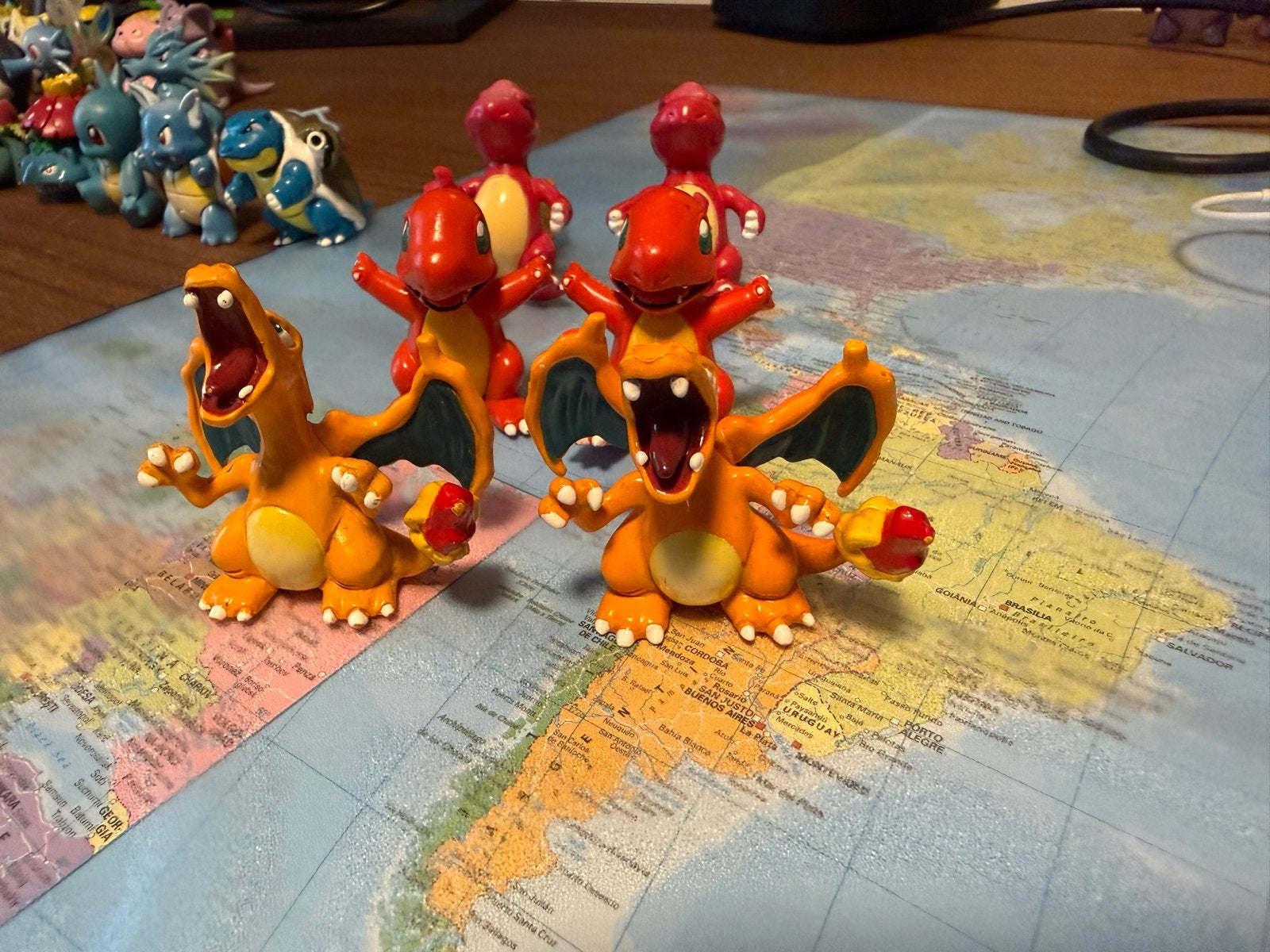 Charizard Pokémon Tomy Figuren - Diverse Condities, Ophalen of Verzenden, Gebruikt
