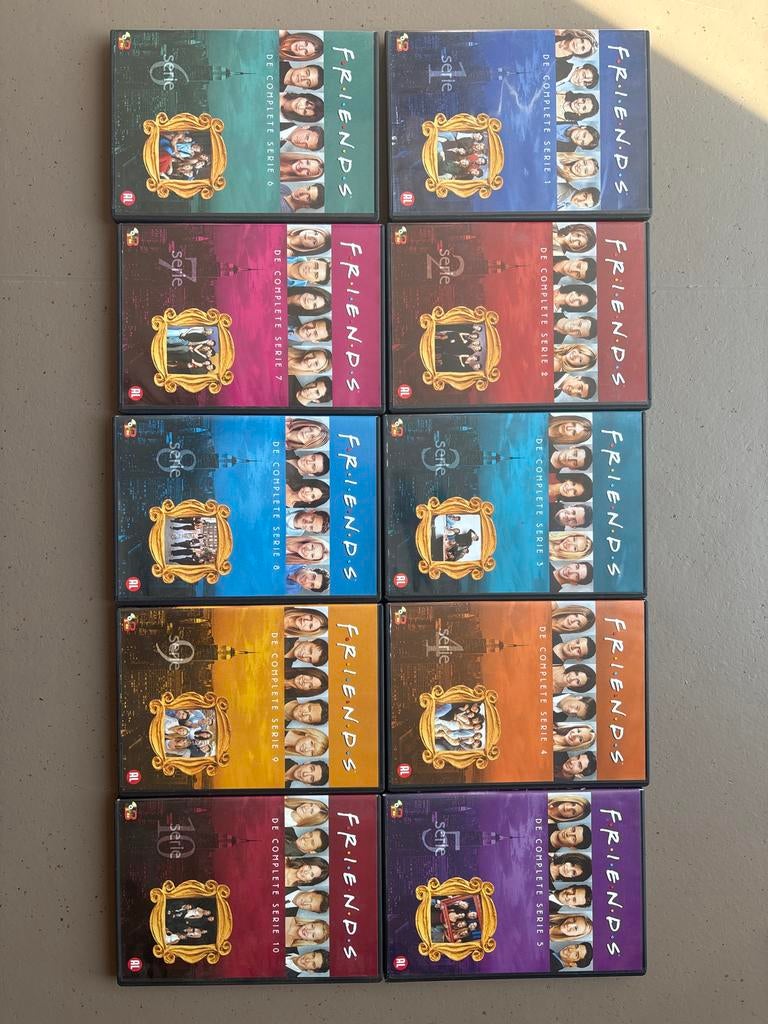 Friends: De Complete Serie 1-10 DVD Boxset, Ophalen, Gebruikt, Alle leeftijden, Boxset