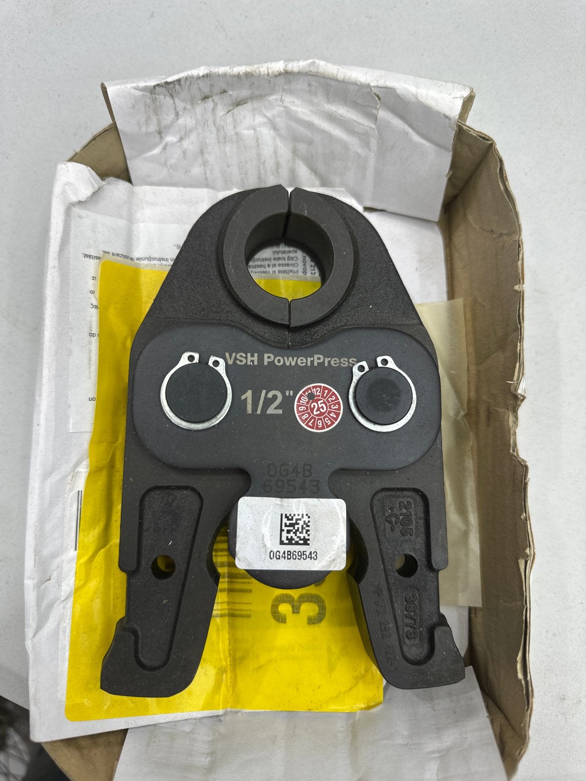 VSH PowerPress 1/2" persbek, Ophalen of Verzenden, Nieuw, Overige typen, Overige merken