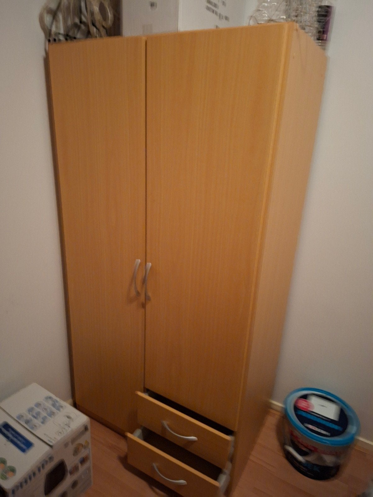 2 kledingkasten te koop., Ophalen, Gebruikt, 50 tot 100 cm, 150 tot 200 cm