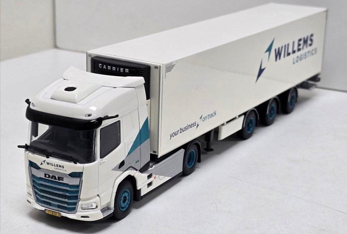 WSI 1:50 Willems koeltruck, Hobby en Vrije tijd, Ophalen of Verzenden, Nieuw, Bus of Vrachtwagen, Wsi