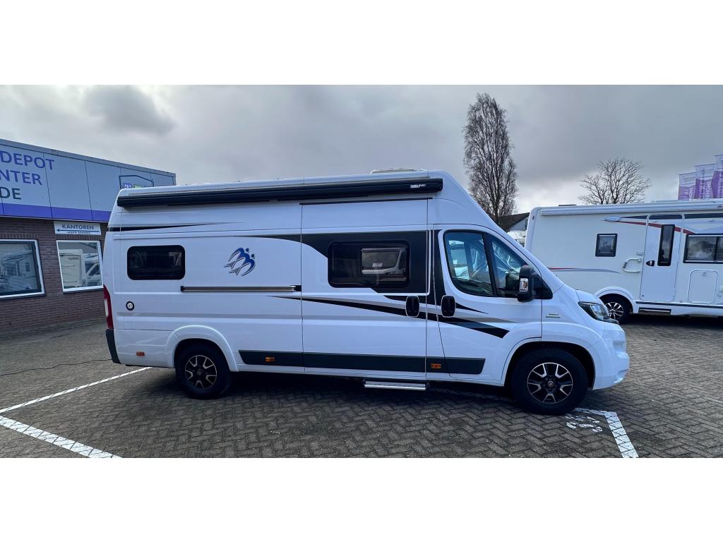 Knaus Boxstar Freeway 630 ME Lengtebedden Verhoogde versie, Buscamper of Camperbus, Koelkast, Bedrijf, Tot en met 3