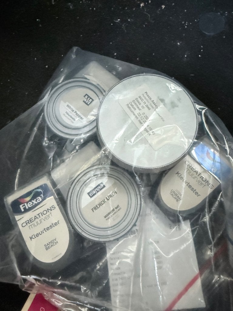 Kleurtesters, Ophalen, Beige, Minder dan 5 liter, Verf