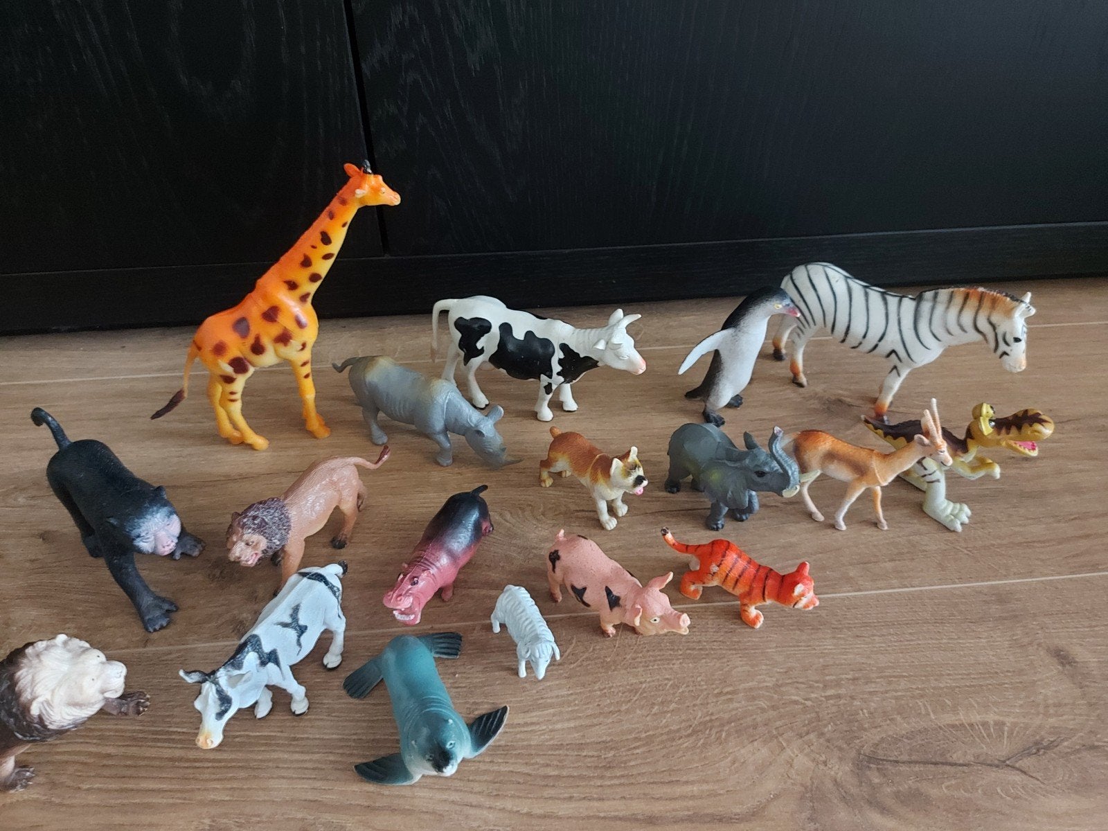 Grote set speelgoed dierenfiguren, Kinderen en Baby's, Ophalen of Verzenden, Gebruikt