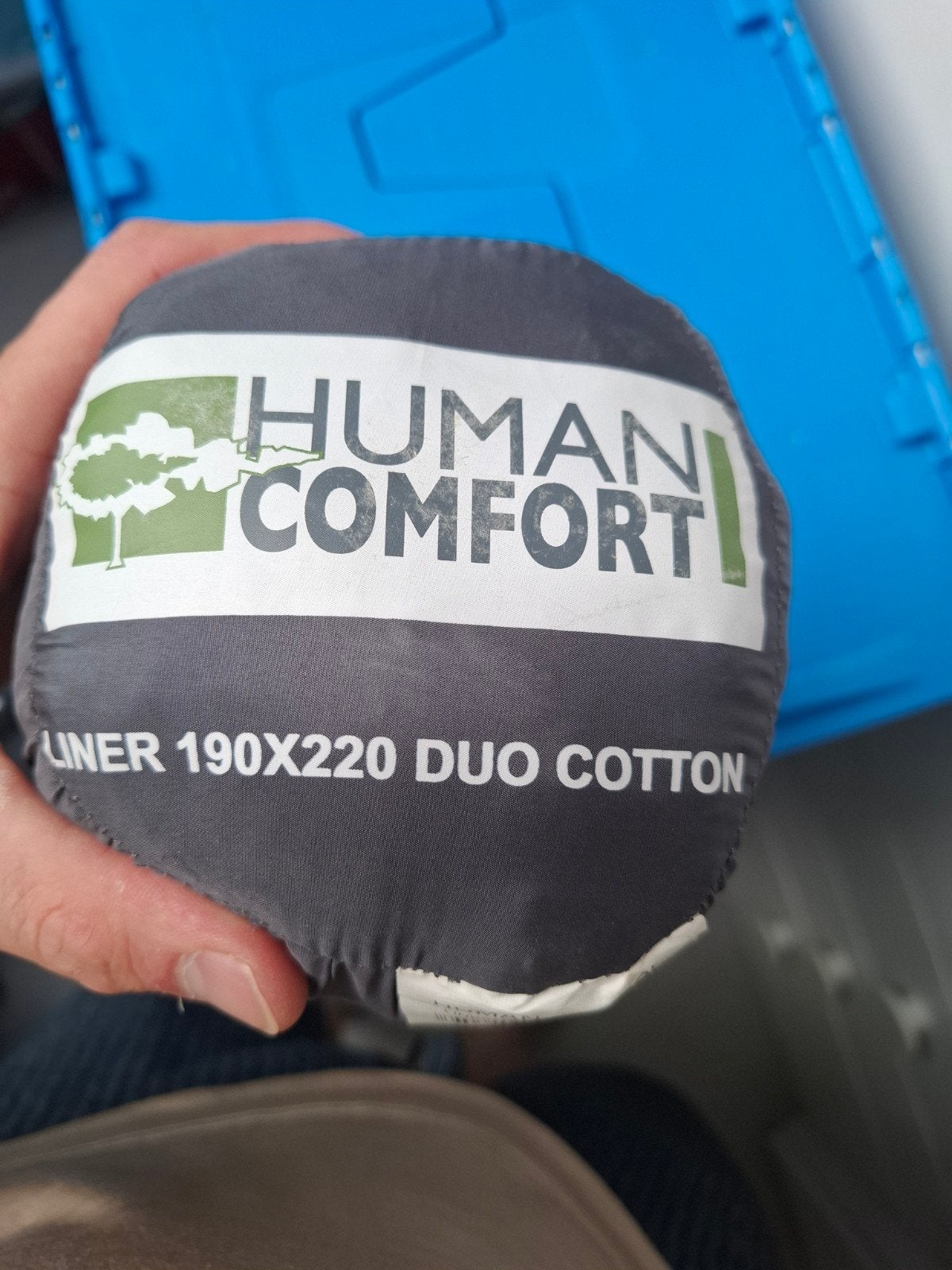Human Comfort Liner 190x220 Duo Cotton - Nooit gebruikt, Ophalen of Verzenden, Nieuw